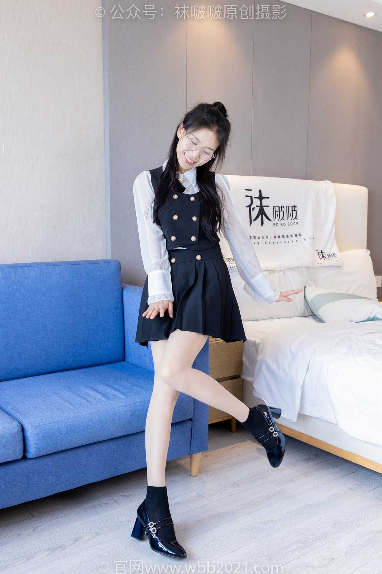 图片[17]-[BoBoSocks袜啵啵]NO.431 芝士-高跟鞋、板鞋、黑棉袜、粉棉袜、油亮肉丝[124P] – 速更版-美库