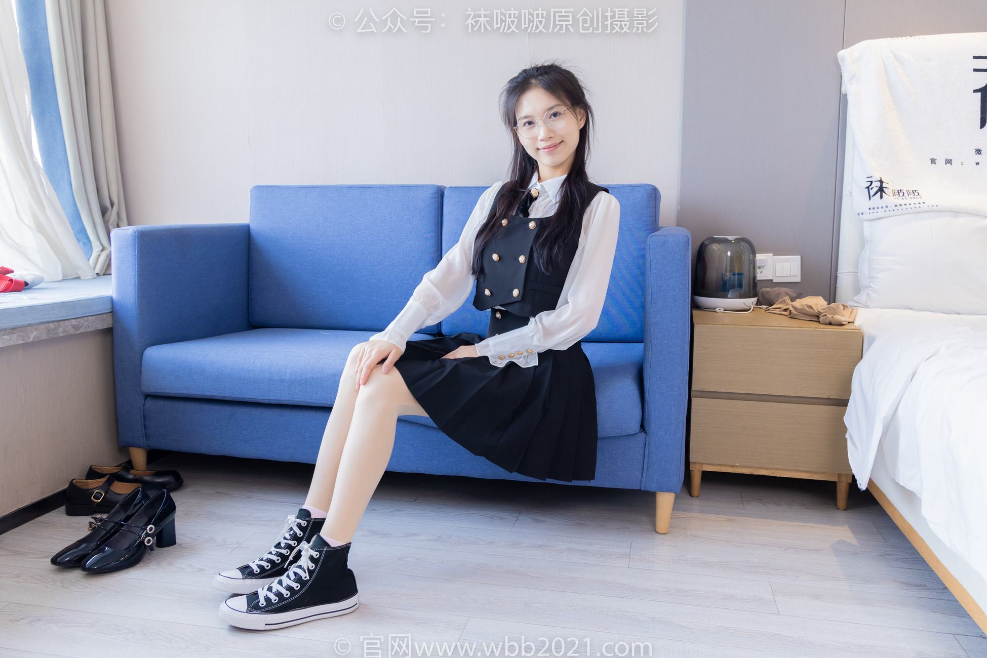 图片[81]-[BoBoSocks袜啵啵]NO.431 芝士-高跟鞋、板鞋、黑棉袜、粉棉袜、油亮肉丝[124P] – 速更版-美库