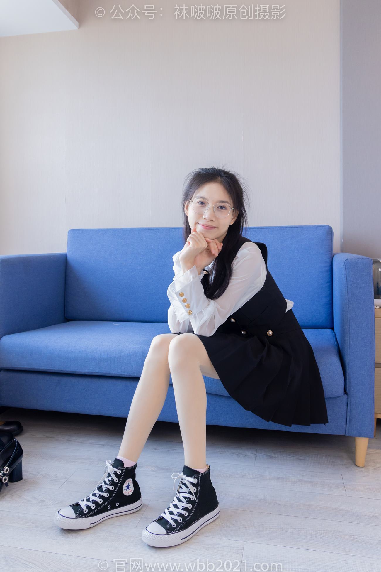 图片[83]-[BoBoSocks袜啵啵]NO.431 芝士-高跟鞋、板鞋、黑棉袜、粉棉袜、油亮肉丝[124P] – 速更版-美库