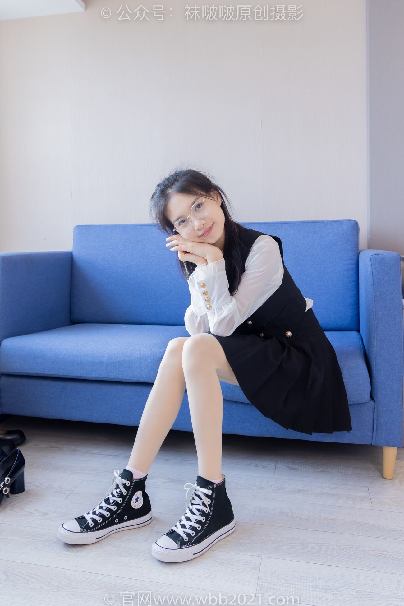 图片[84]-[BoBoSocks袜啵啵]NO.431 芝士-高跟鞋、板鞋、黑棉袜、粉棉袜、油亮肉丝[124P] – 速更版-美库