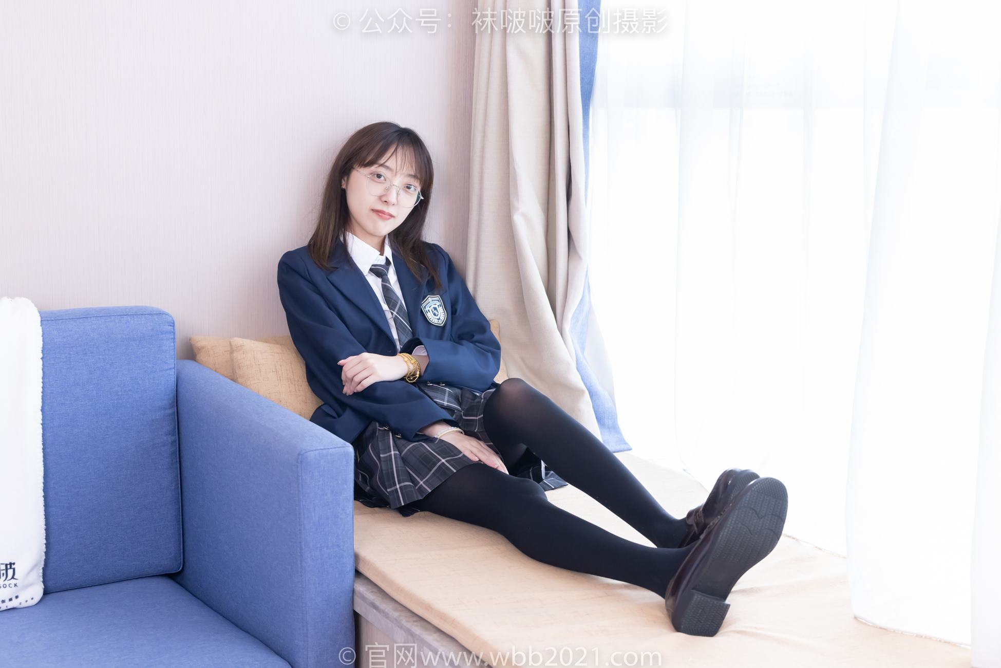 图片[40]-[BoBoSocks袜啵啵]NO.432 稚予-皮鞋、厚黑丝、jk制服[162P] – 速更版-美库