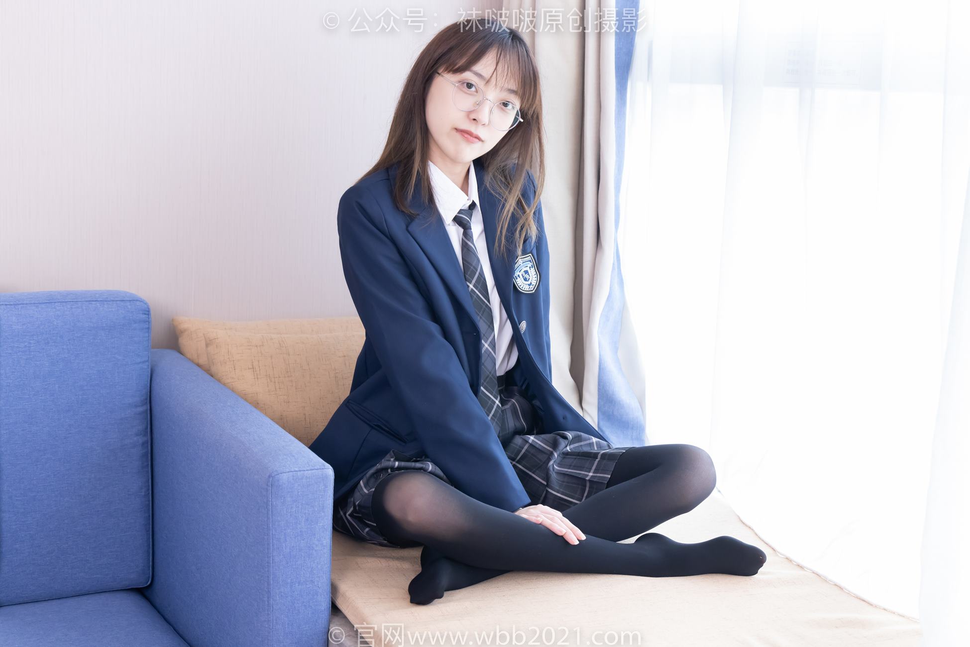 图片[58]-[BoBoSocks袜啵啵]NO.432 稚予-皮鞋、厚黑丝、jk制服[162P] – 速更版-美库