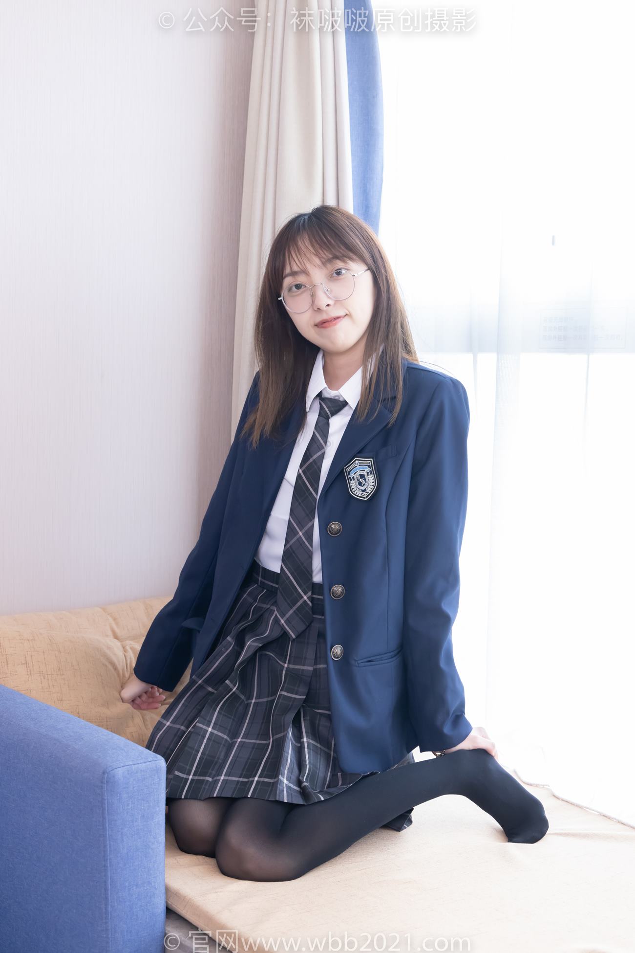 图片[67]-[BoBoSocks袜啵啵]NO.432 稚予-皮鞋、厚黑丝、jk制服[162P] – 速更版-美库