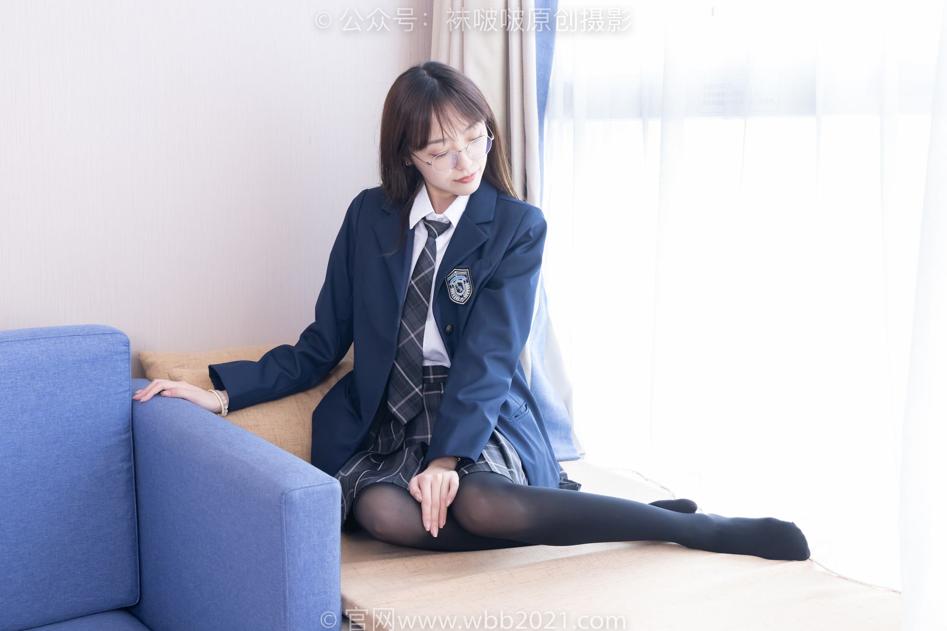 图片[70]-[BoBoSocks袜啵啵]NO.432 稚予-皮鞋、厚黑丝、jk制服[162P] – 速更版-美库