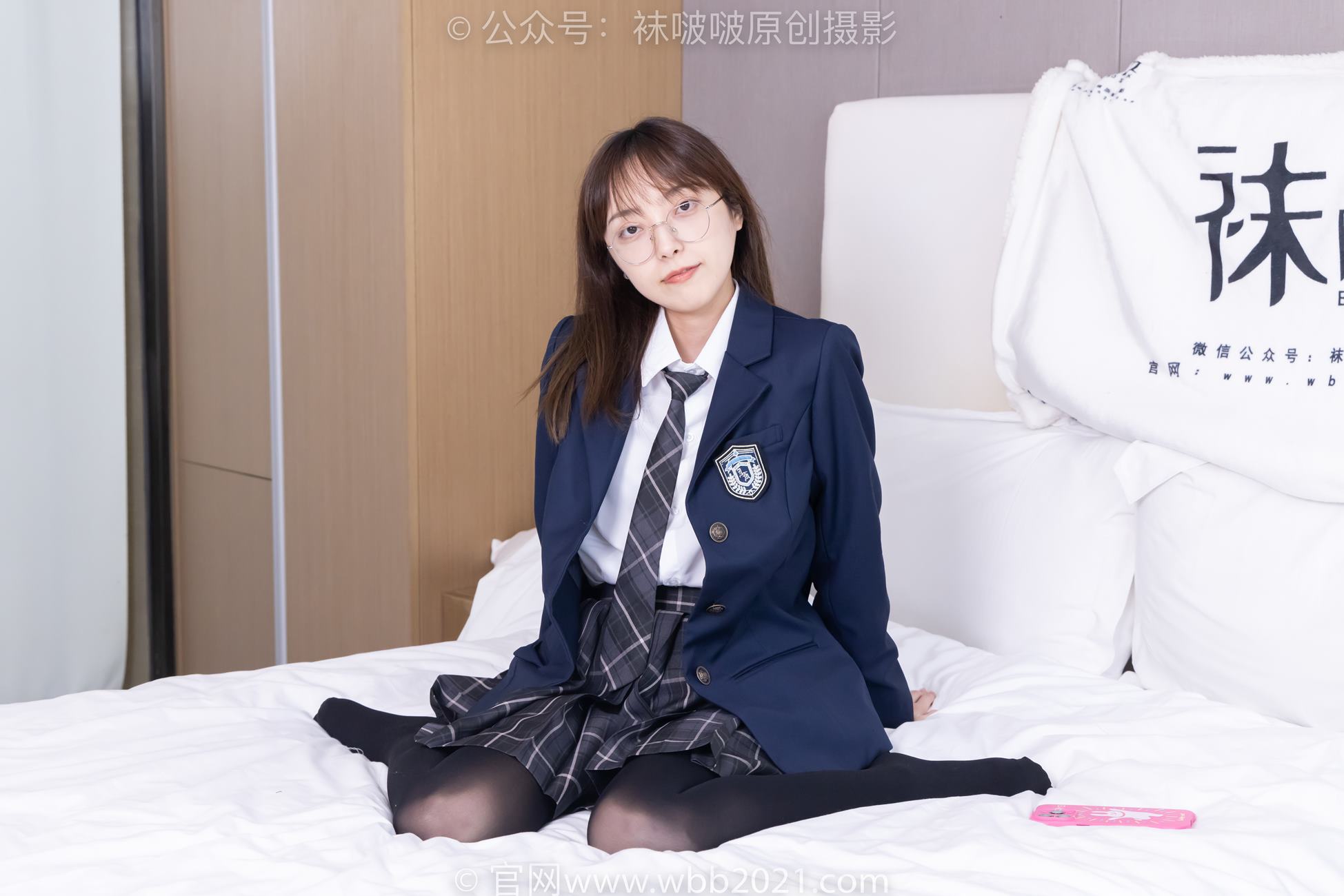 图片[76]-[BoBoSocks袜啵啵]NO.432 稚予-皮鞋、厚黑丝、jk制服[162P] – 速更版-美库