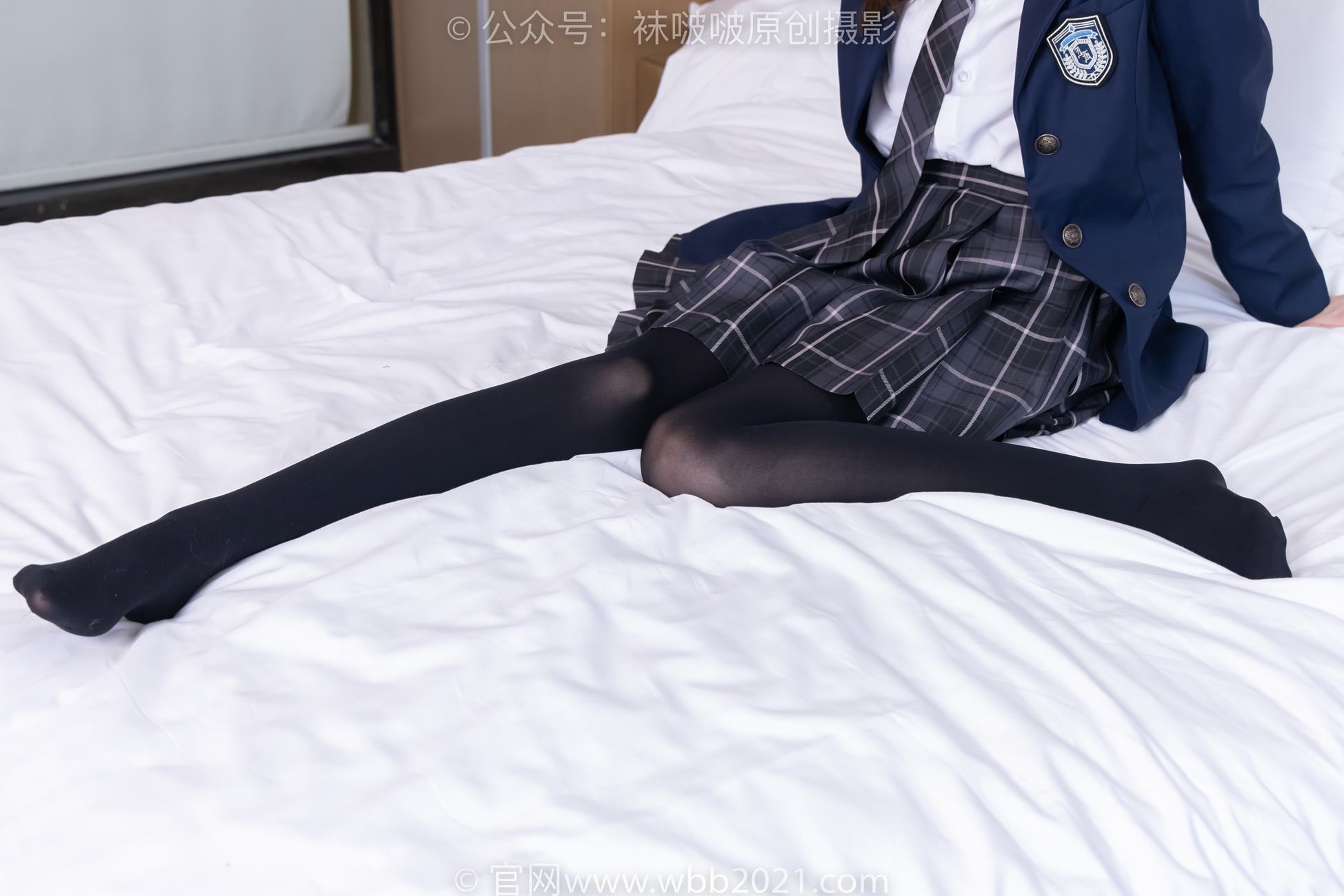 图片[82]-[BoBoSocks袜啵啵]NO.432 稚予-皮鞋、厚黑丝、jk制服[162P] – 速更版-美库