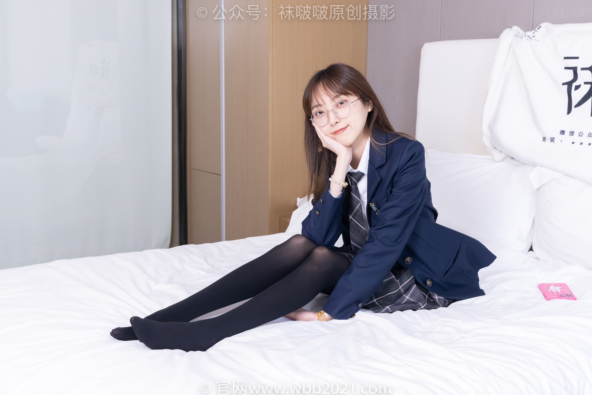 图片[93]-[BoBoSocks袜啵啵]NO.432 稚予-皮鞋、厚黑丝、jk制服[162P] – 速更版-美库