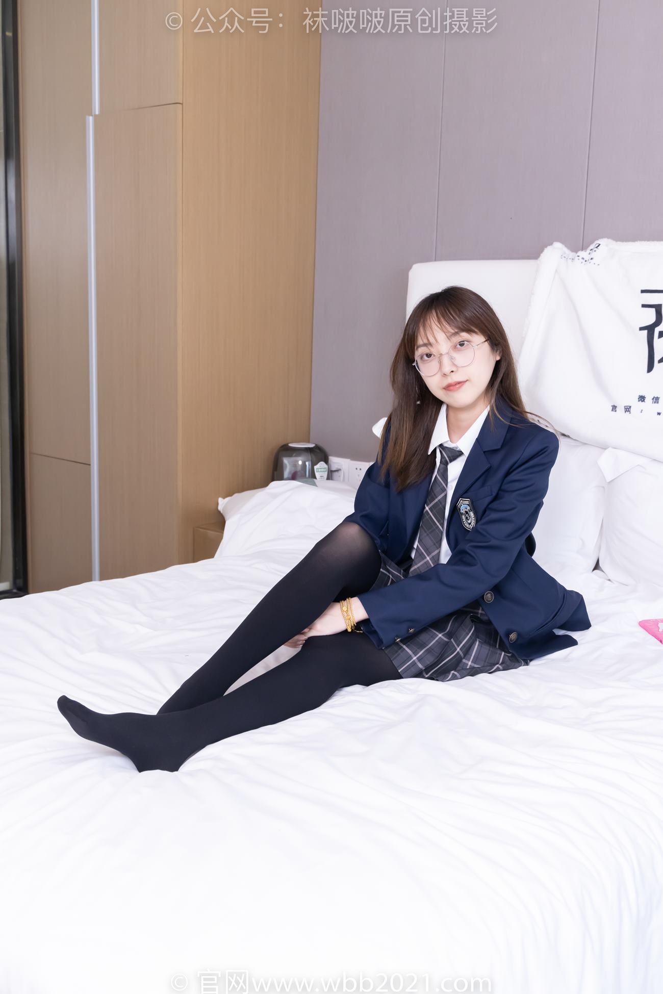 图片[94]-[BoBoSocks袜啵啵]NO.432 稚予-皮鞋、厚黑丝、jk制服[162P] – 速更版-美库