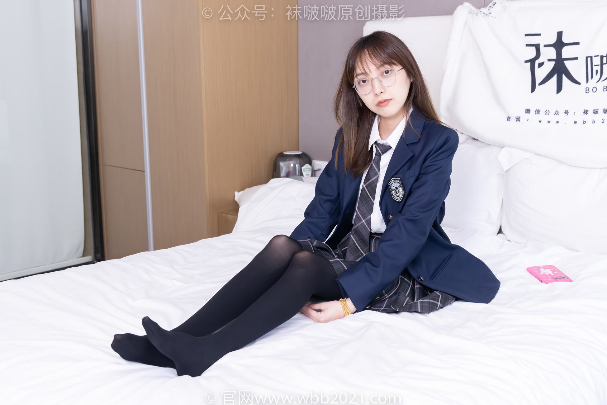 图片[96]-[BoBoSocks袜啵啵]NO.432 稚予-皮鞋、厚黑丝、jk制服[162P] – 速更版-美库