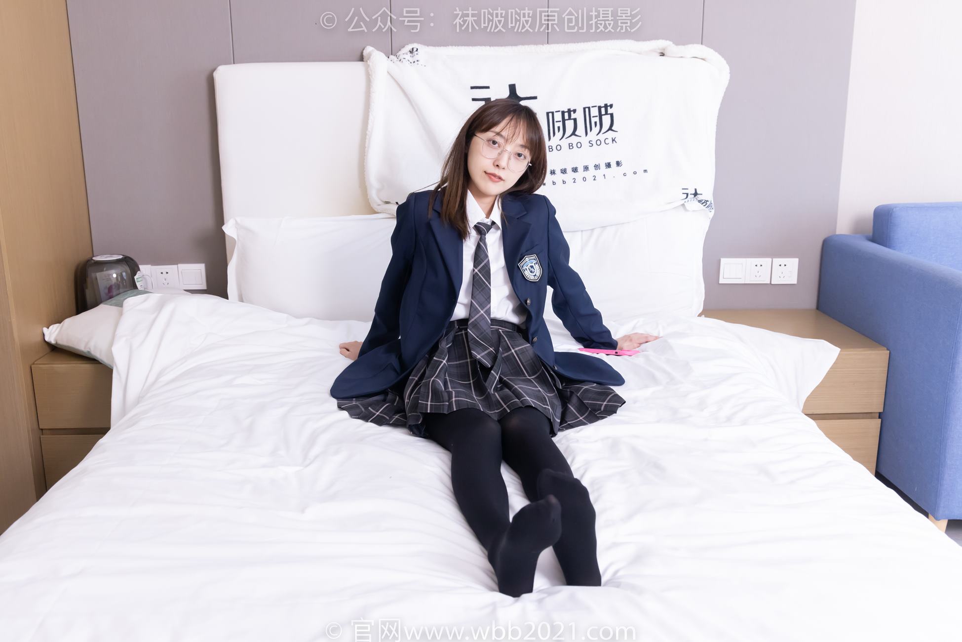 图片[97]-[BoBoSocks袜啵啵]NO.432 稚予-皮鞋、厚黑丝、jk制服[162P] – 速更版-美库