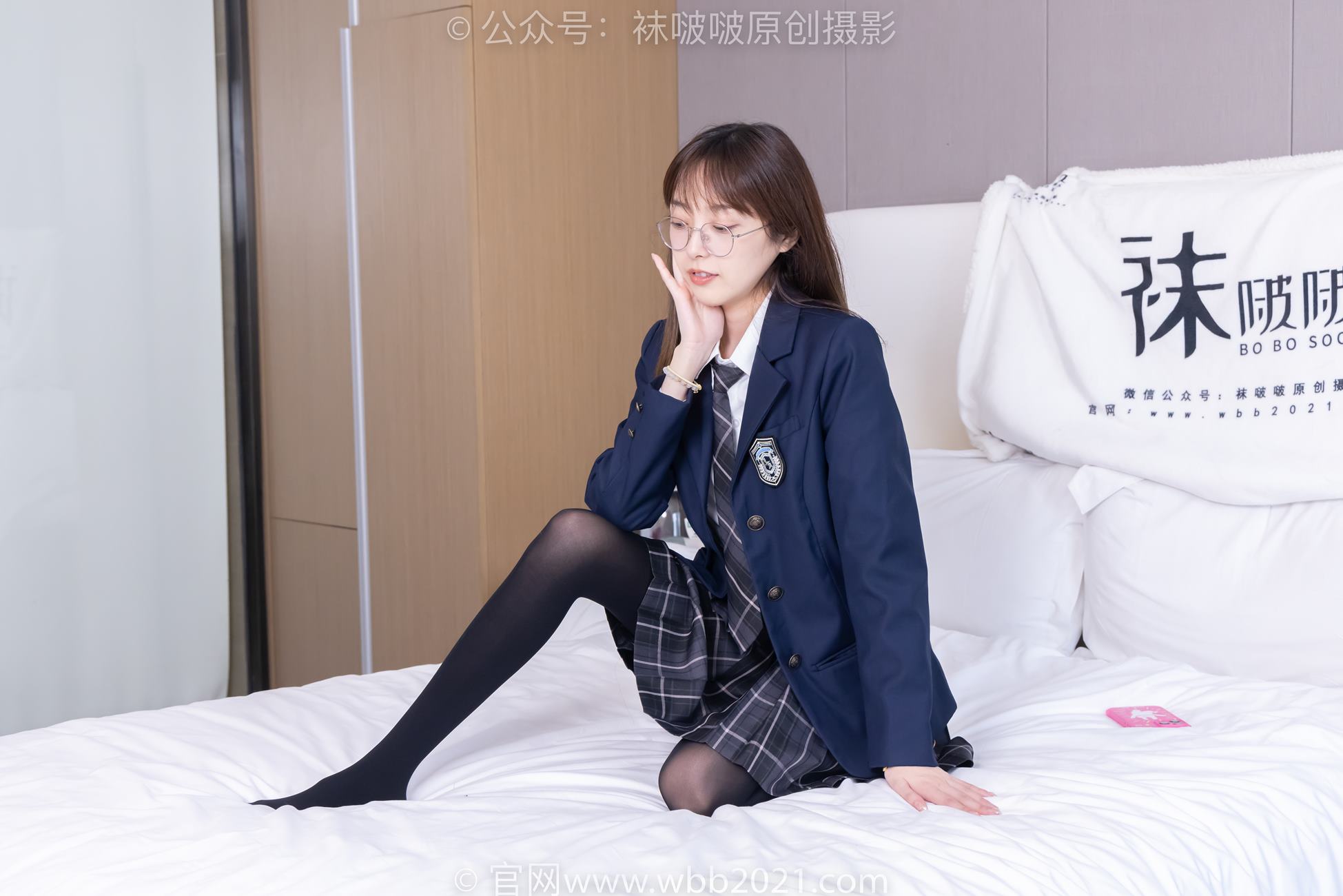 图片[109]-[BoBoSocks袜啵啵]NO.432 稚予-皮鞋、厚黑丝、jk制服[162P] – 速更版-美库