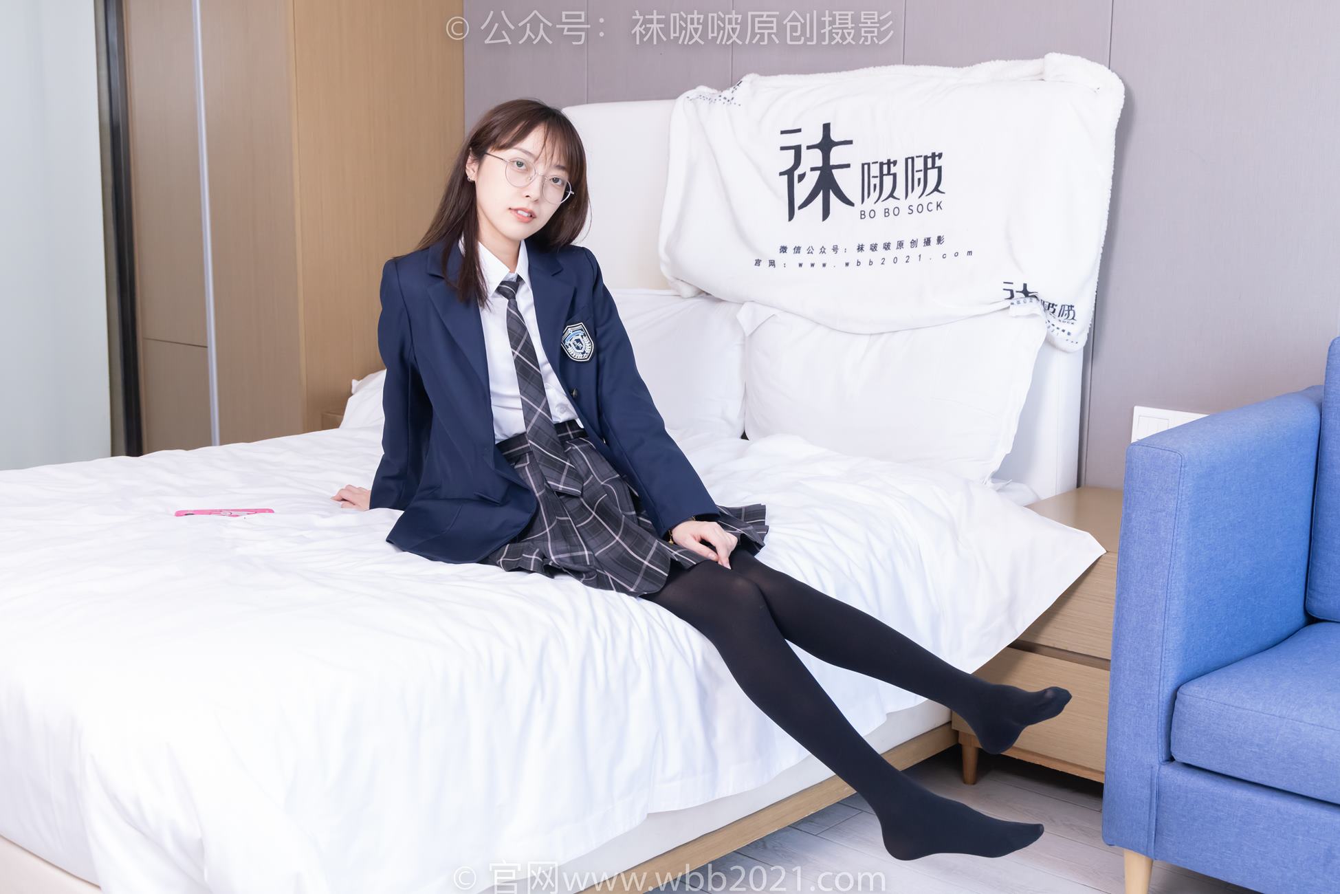 图片[124]-[BoBoSocks袜啵啵]NO.432 稚予-皮鞋、厚黑丝、jk制服[162P] – 速更版-美库