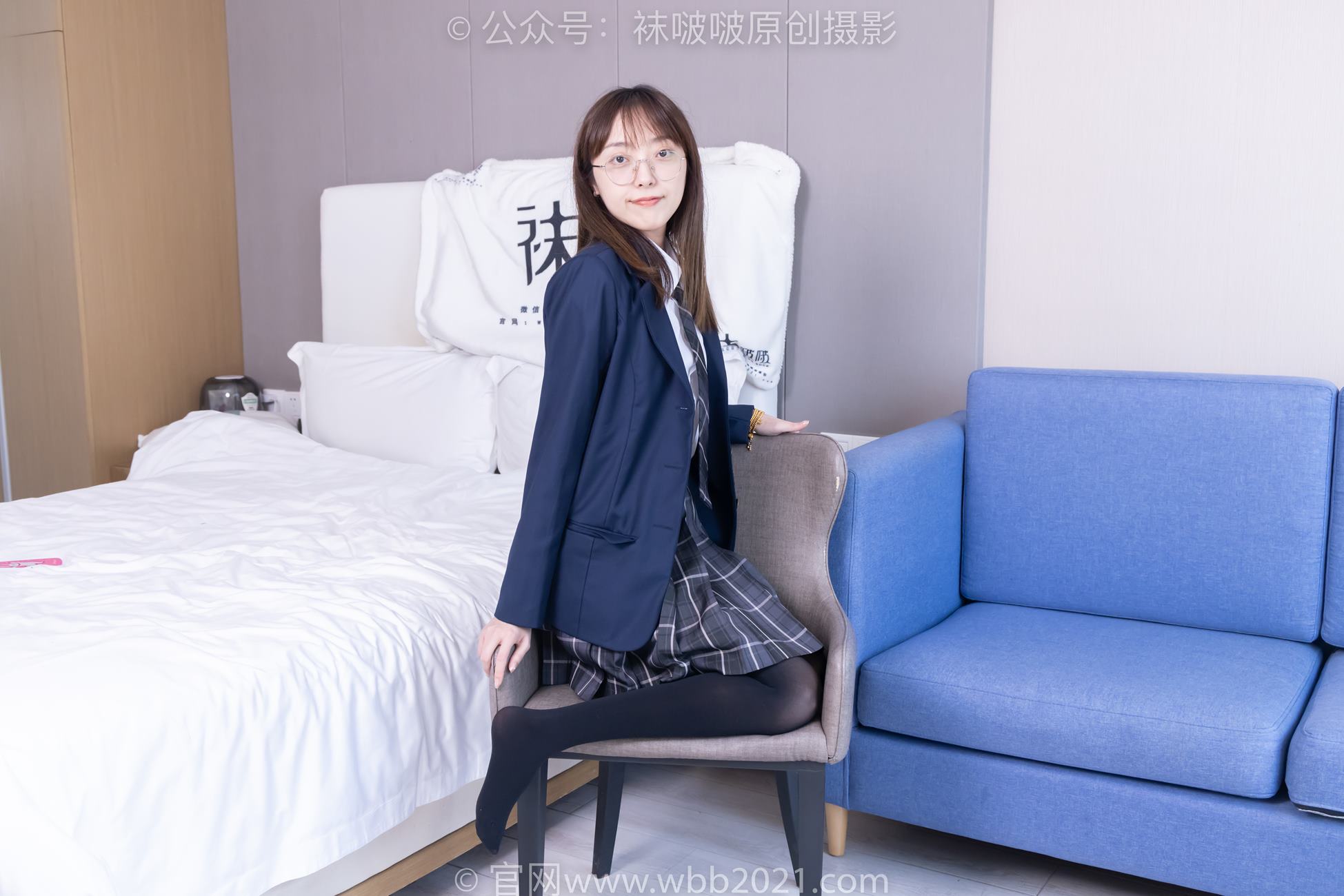 图片[150]-[BoBoSocks袜啵啵]NO.432 稚予-皮鞋、厚黑丝、jk制服[162P] – 速更版-美库