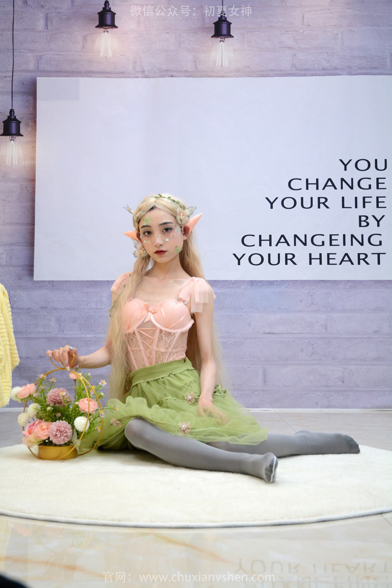 图片[11]-初夏女神 NO.240 柒柒 精灵之光[84P] – 速更版-美库