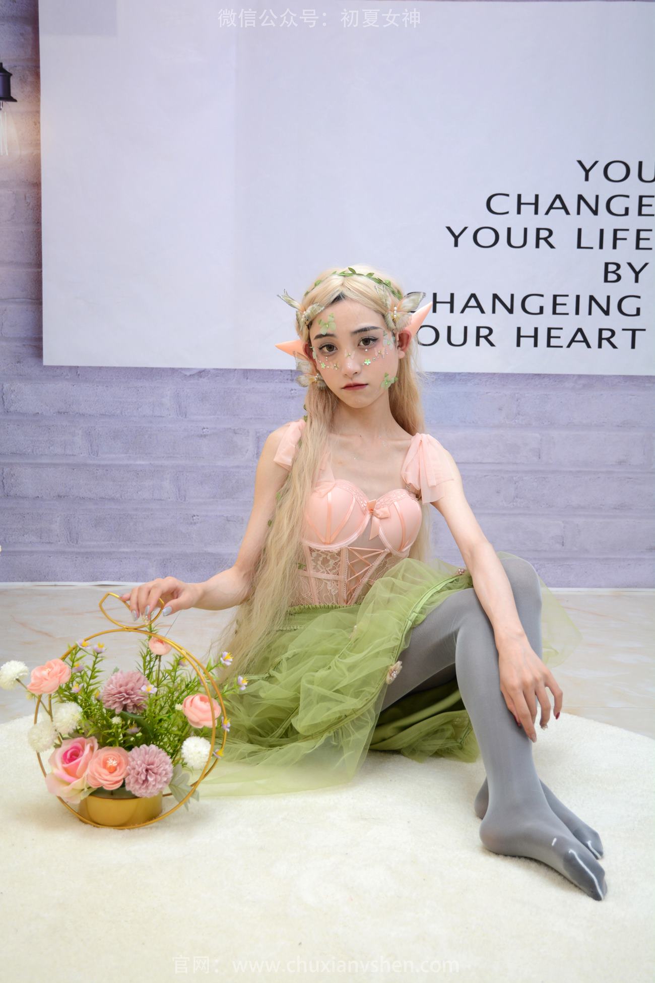 图片[12]-初夏女神 NO.240 柒柒 精灵之光[84P] – 速更版-美库