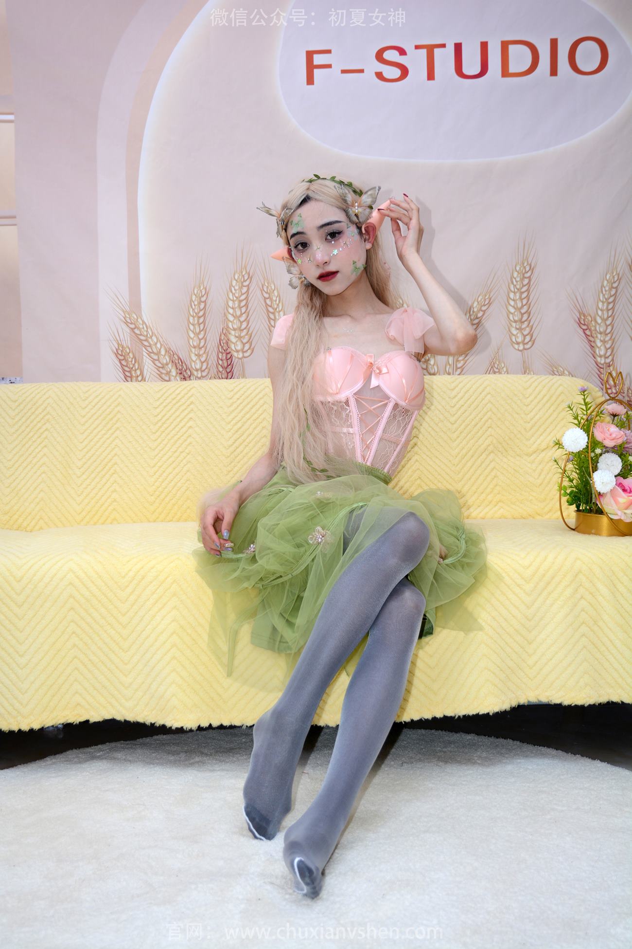 图片[18]-初夏女神 NO.240 柒柒 精灵之光[84P] – 速更版-美库