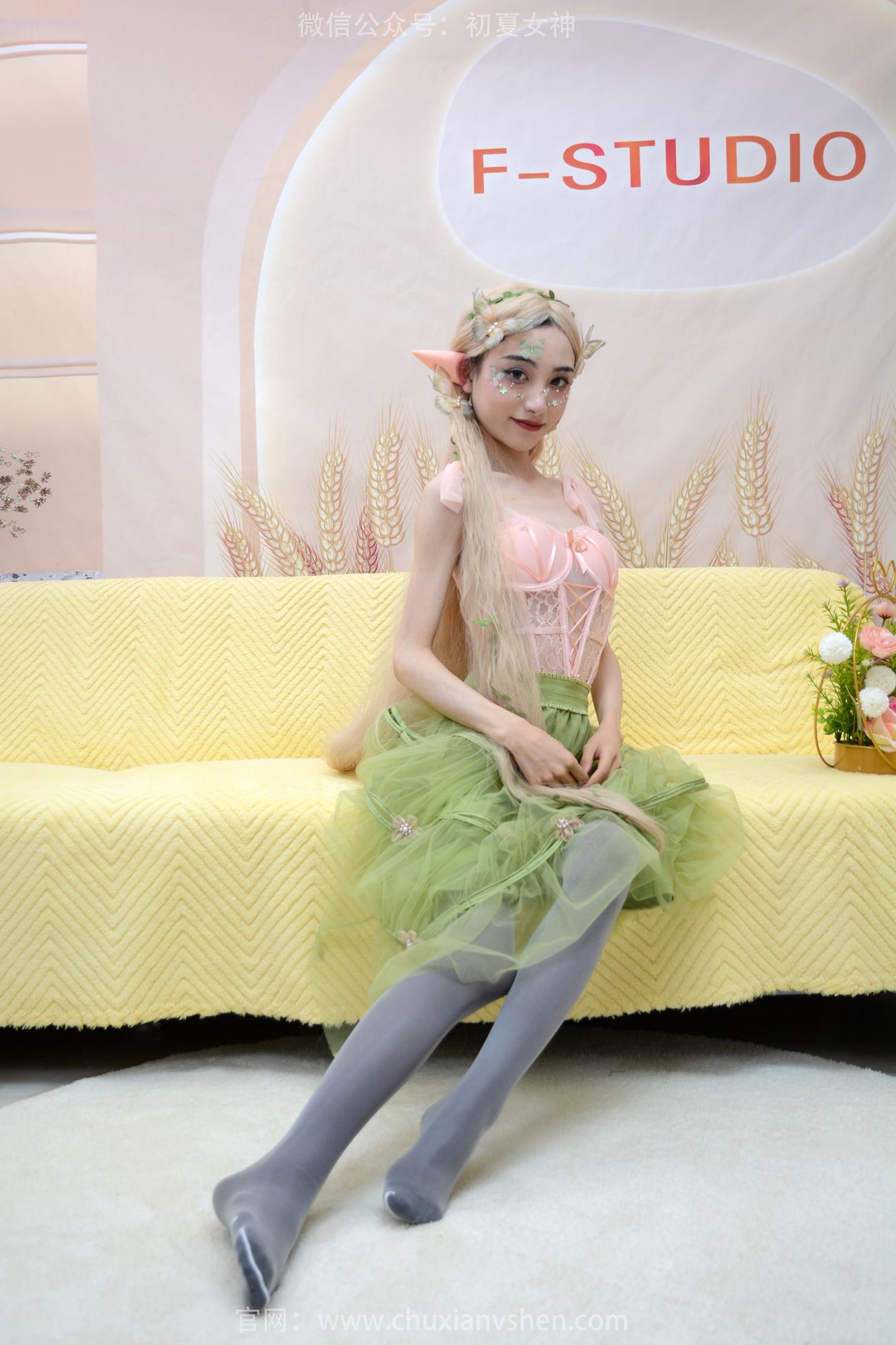 图片[19]-初夏女神 NO.240 柒柒 精灵之光[84P] – 速更版-美库