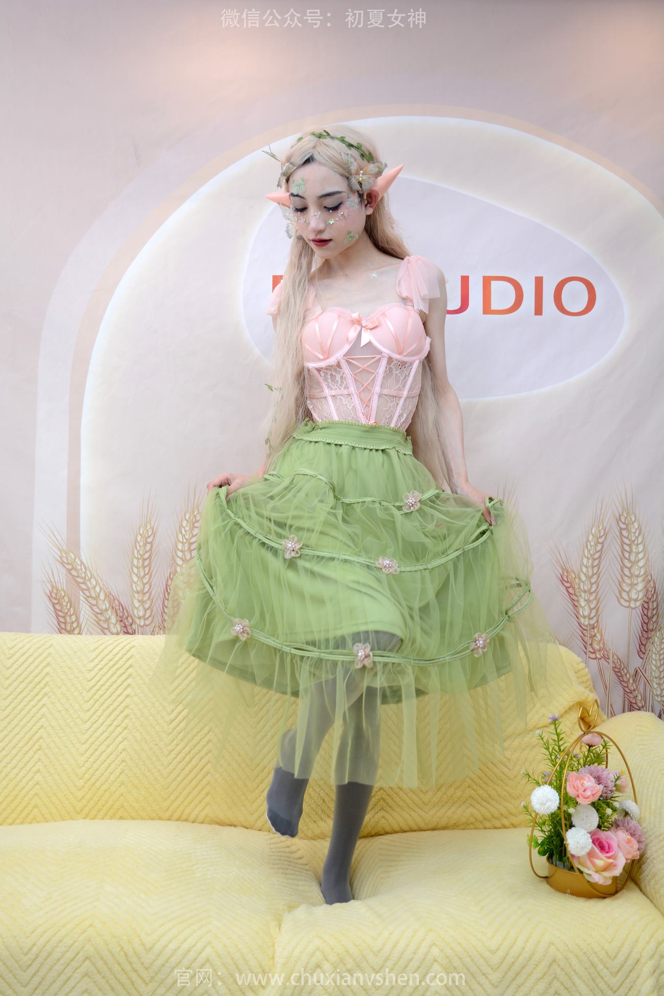 图片[21]-初夏女神 NO.240 柒柒 精灵之光[84P] – 速更版-美库