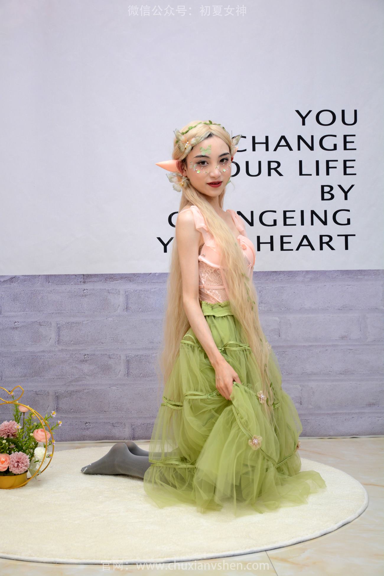 图片[24]-初夏女神 NO.240 柒柒 精灵之光[84P] – 速更版-美库