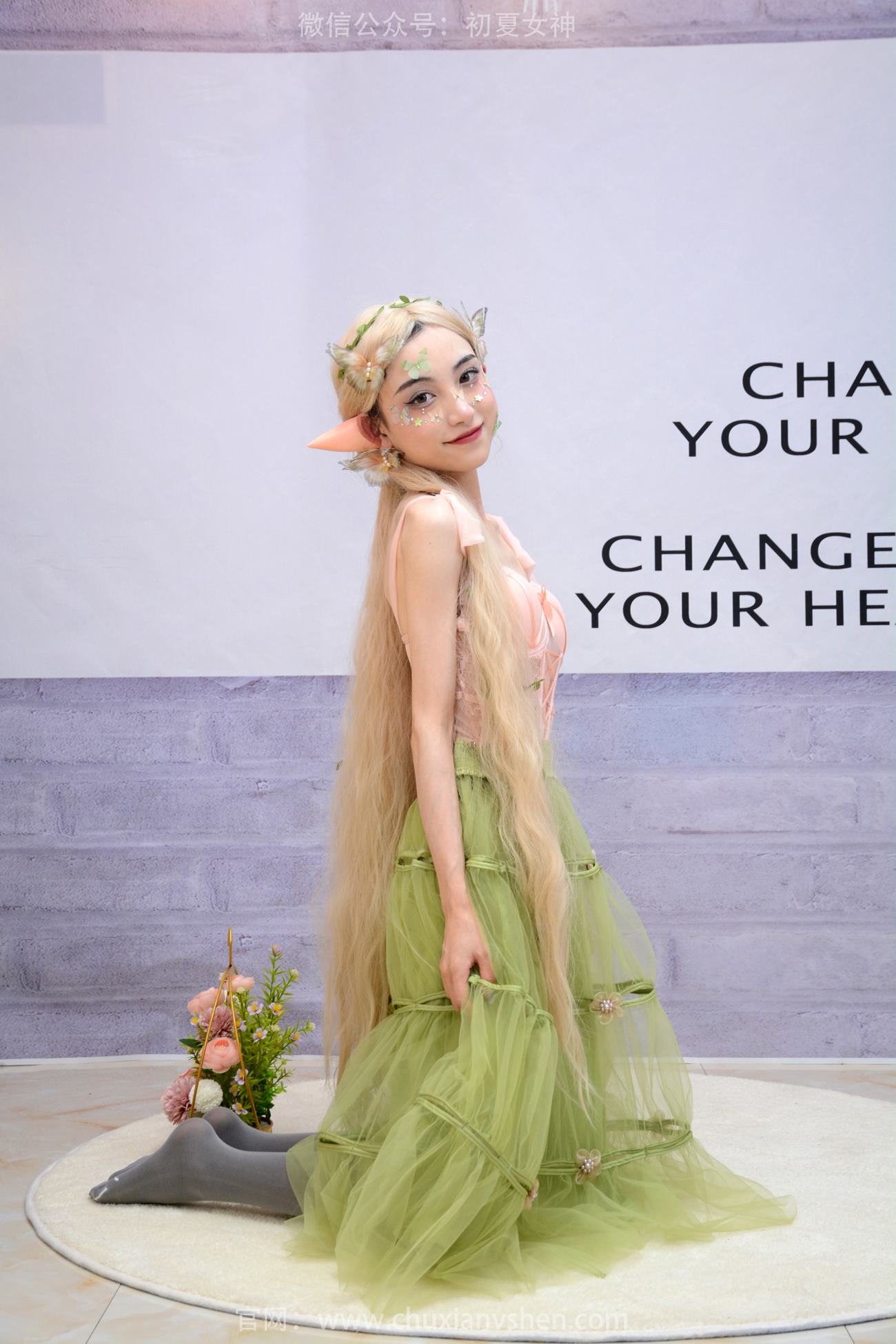 图片[25]-初夏女神 NO.240 柒柒 精灵之光[84P] – 速更版-美库