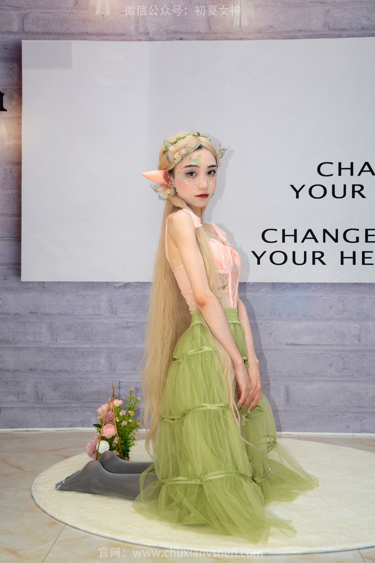 图片[26]-初夏女神 NO.240 柒柒 精灵之光[84P] – 速更版-美库