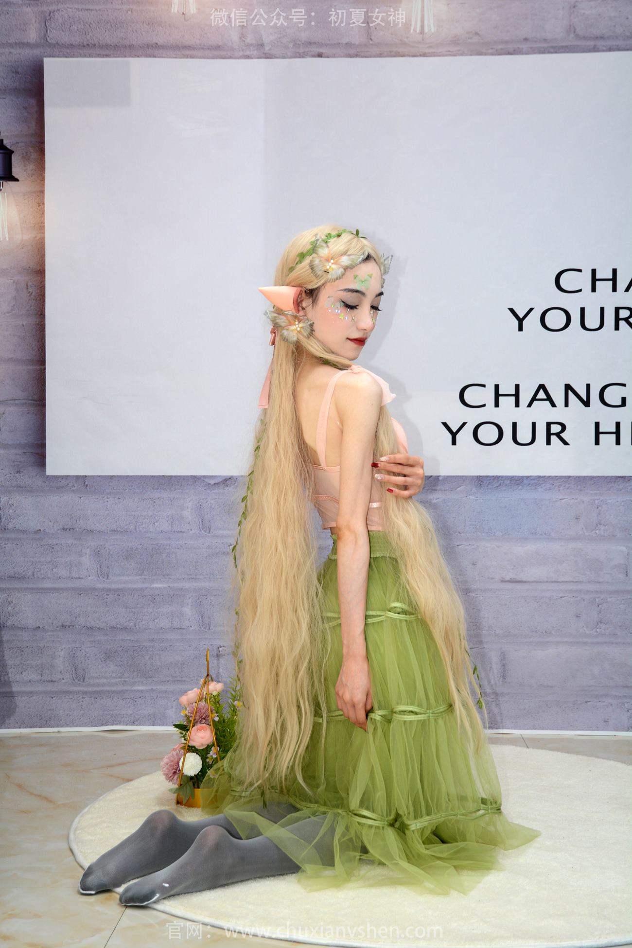 图片[27]-初夏女神 NO.240 柒柒 精灵之光[84P] – 速更版-美库