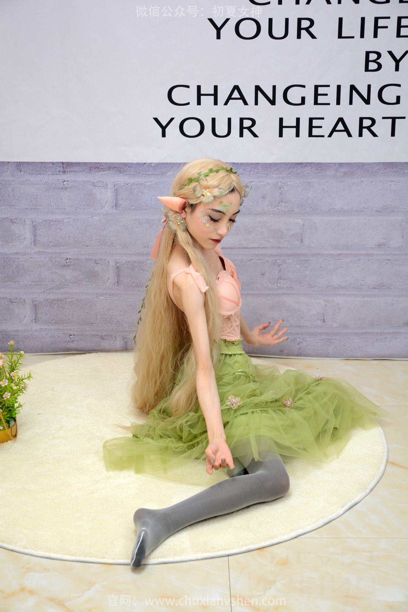 图片[30]-初夏女神 NO.240 柒柒 精灵之光[84P] – 速更版-美库