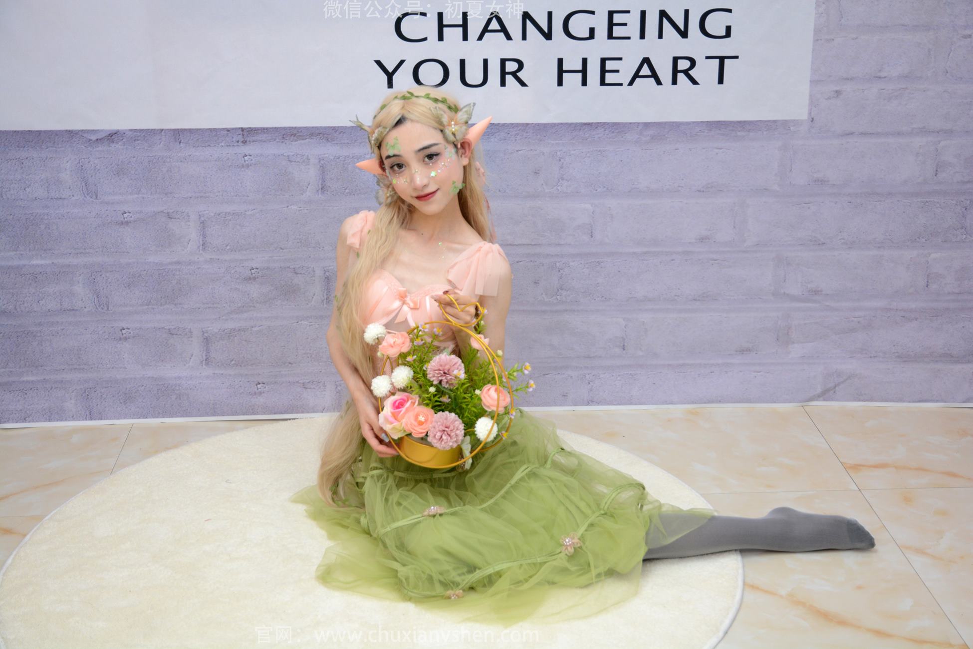 图片[35]-初夏女神 NO.240 柒柒 精灵之光[84P] – 速更版-美库