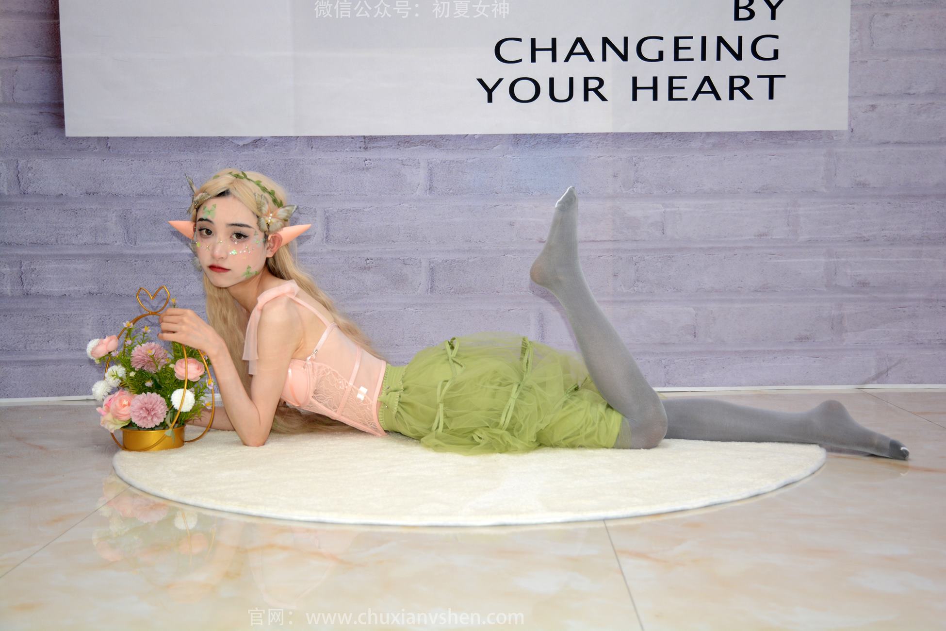 图片[38]-初夏女神 NO.240 柒柒 精灵之光[84P] – 速更版-美库