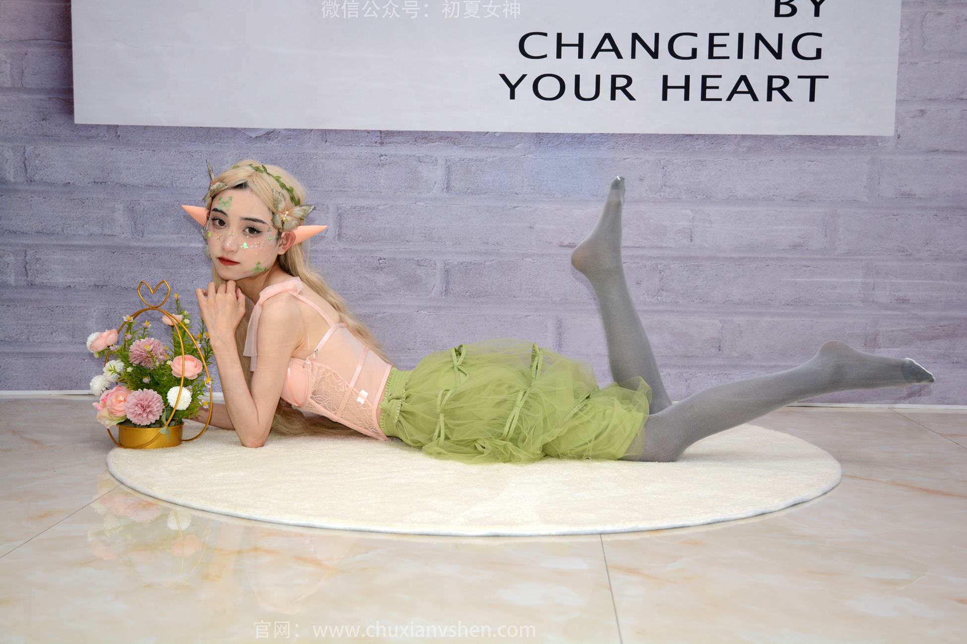 图片[39]-初夏女神 NO.240 柒柒 精灵之光[84P] – 速更版-美库