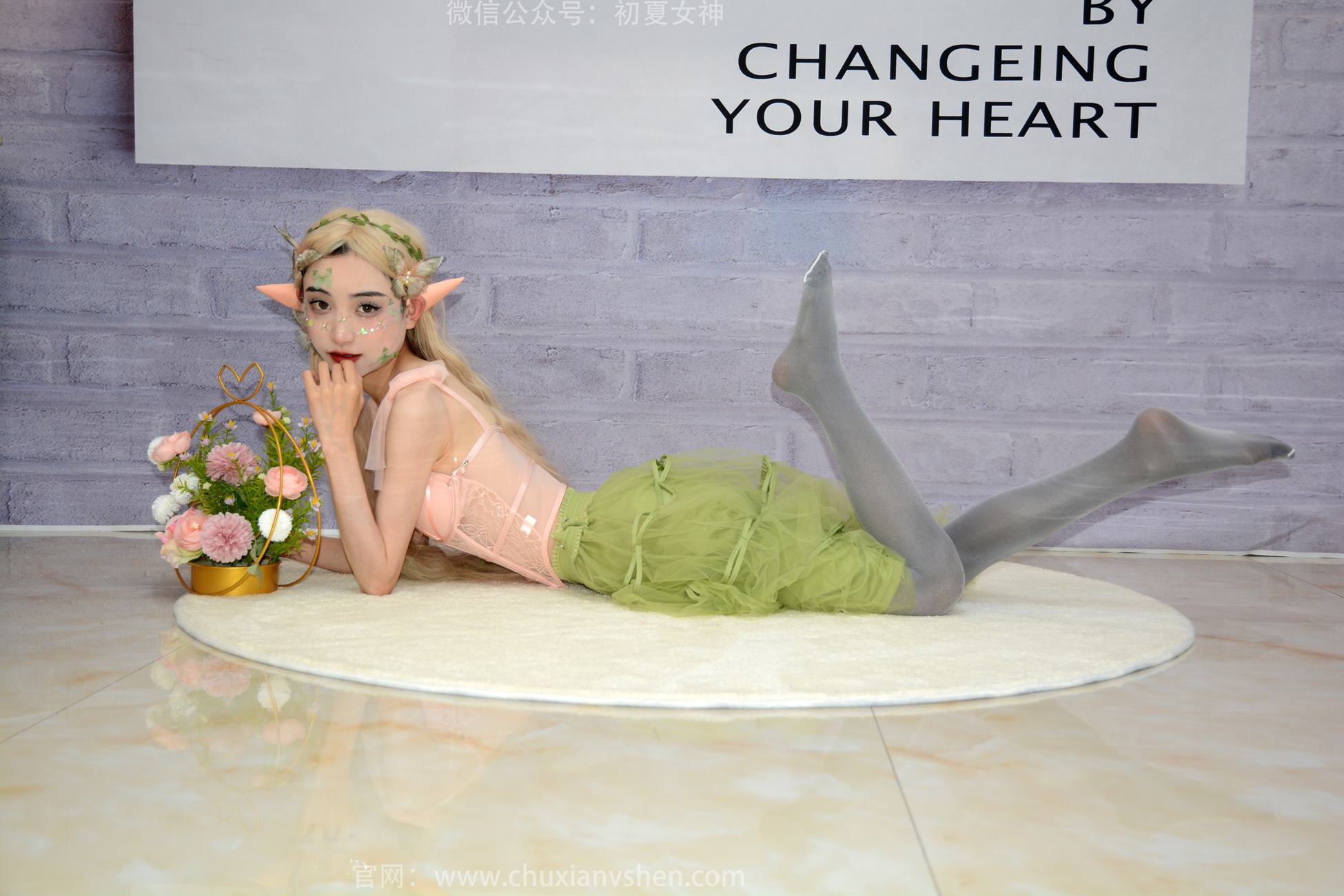 图片[40]-初夏女神 NO.240 柒柒 精灵之光[84P] – 速更版-美库