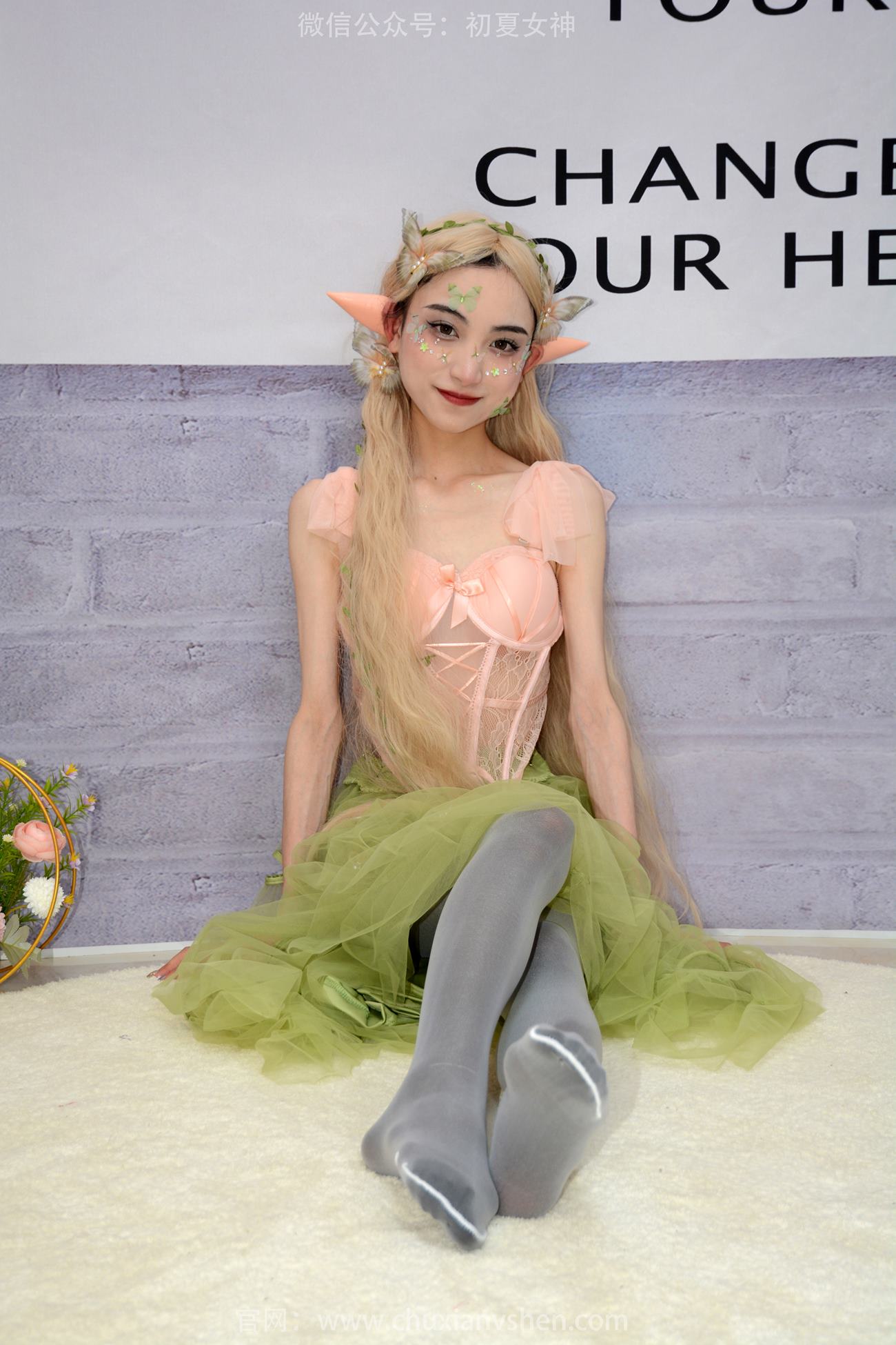 图片[51]-初夏女神 NO.240 柒柒 精灵之光[84P] – 速更版-美库