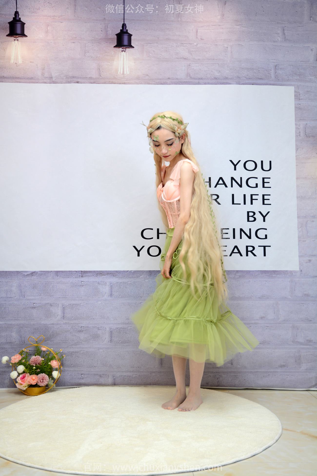 图片[52]-初夏女神 NO.240 柒柒 精灵之光[84P] – 速更版-美库