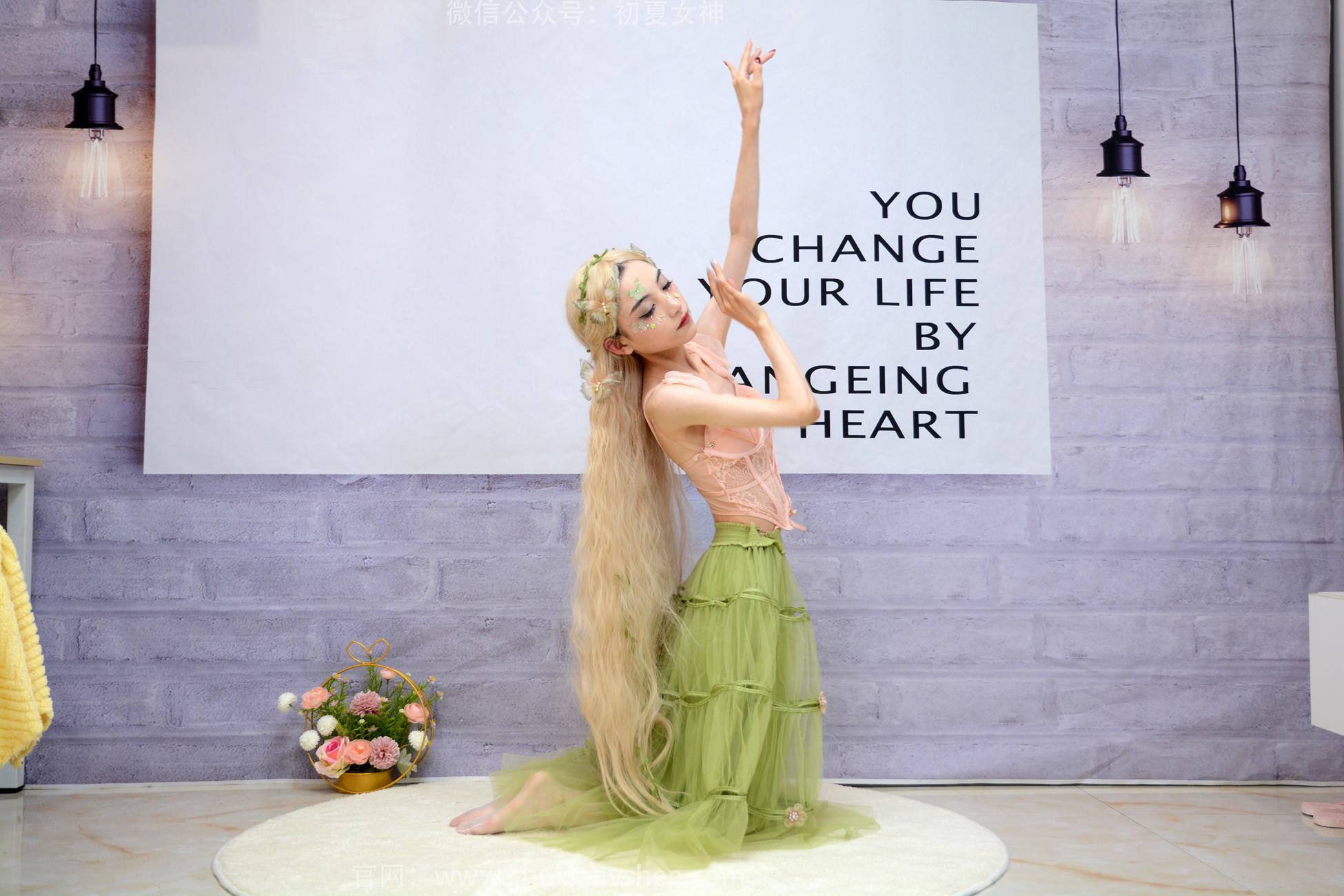 图片[53]-初夏女神 NO.240 柒柒 精灵之光[84P] – 速更版-美库