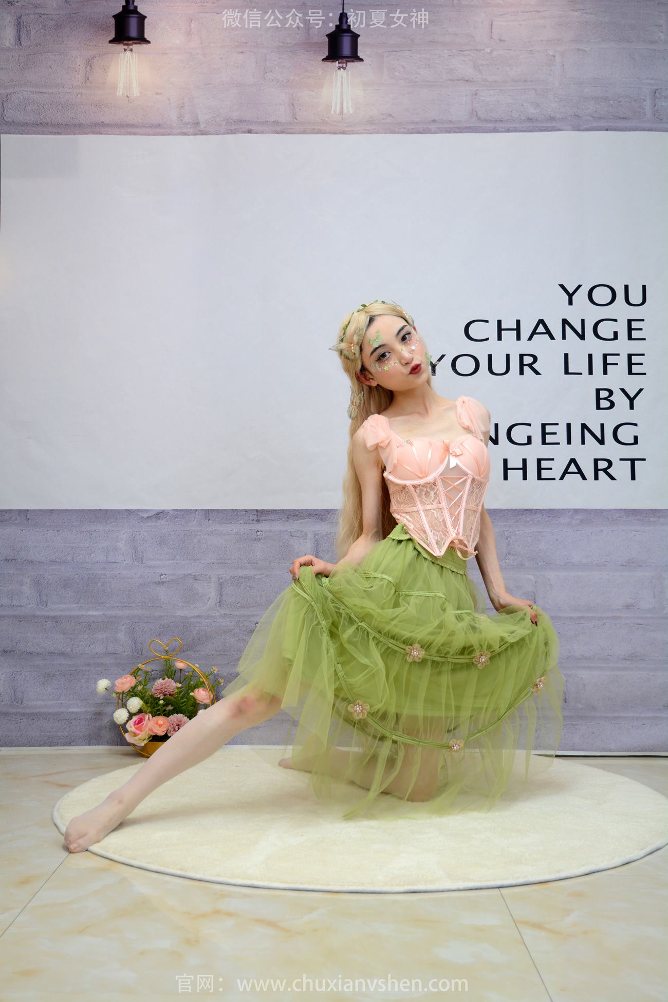 图片[55]-初夏女神 NO.240 柒柒 精灵之光[84P] – 速更版-美库