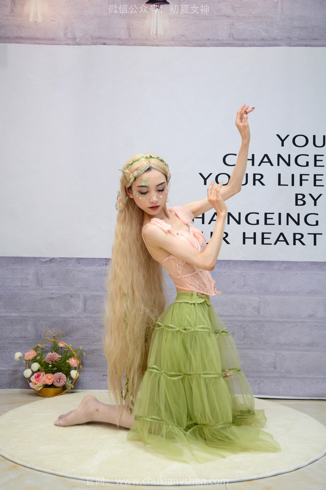 图片[57]-初夏女神 NO.240 柒柒 精灵之光[84P] – 速更版-美库