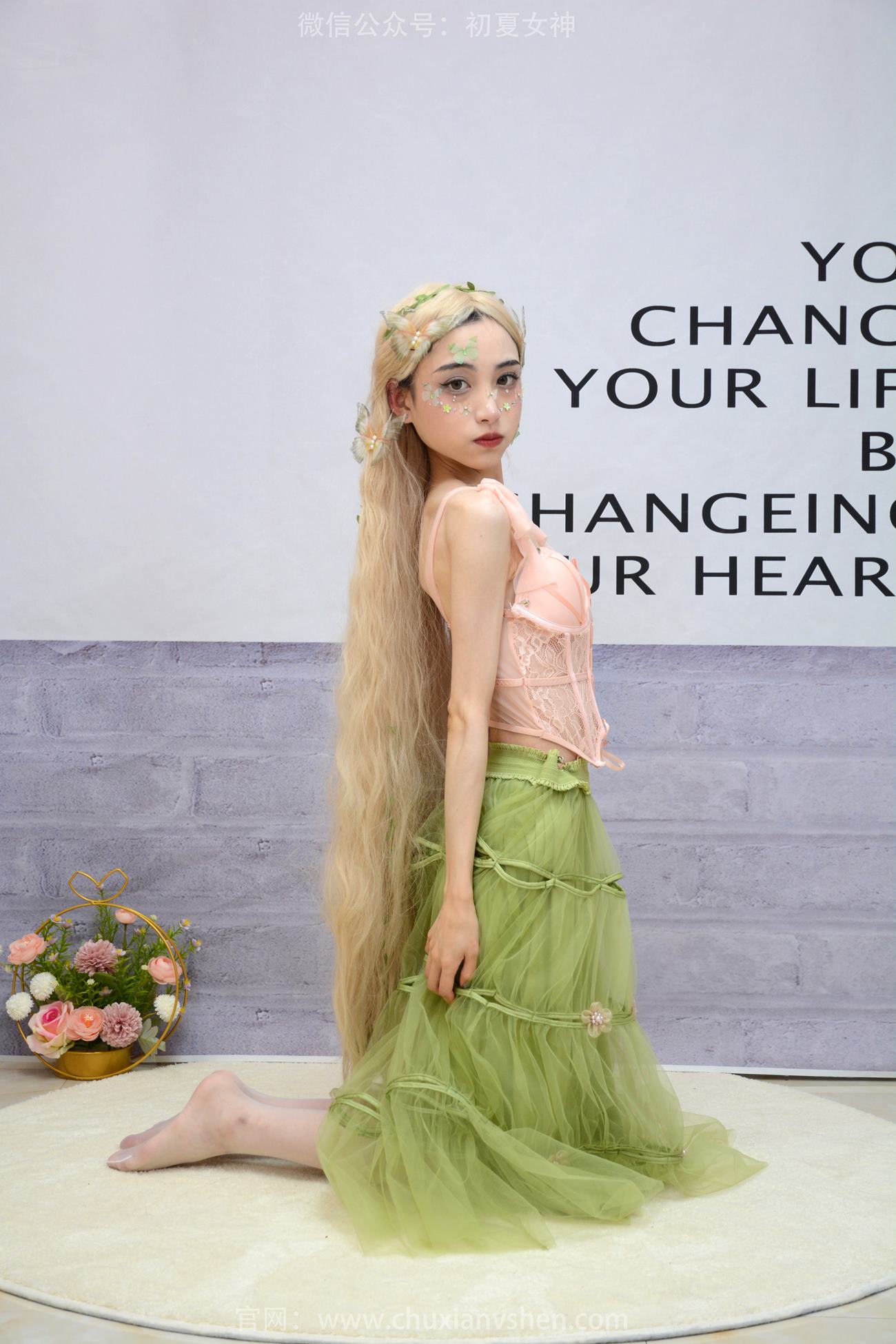 图片[59]-初夏女神 NO.240 柒柒 精灵之光[84P] – 速更版-美库