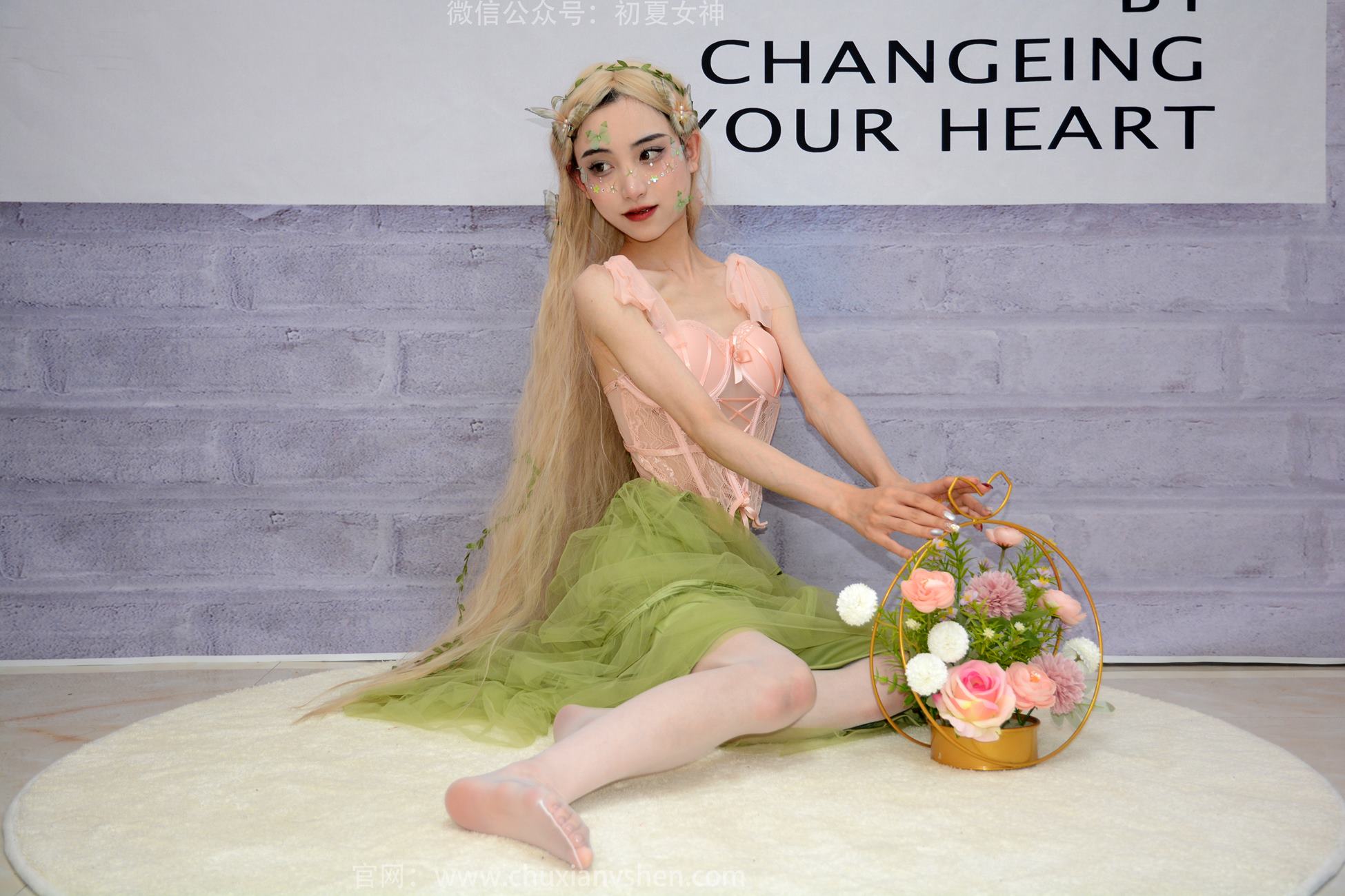 图片[63]-初夏女神 NO.240 柒柒 精灵之光[84P] – 速更版-美库