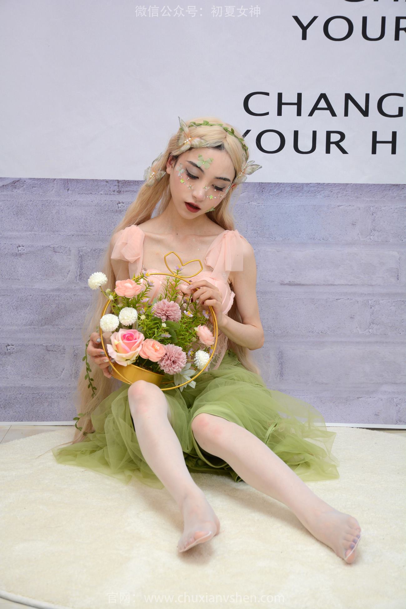 图片[66]-初夏女神 NO.240 柒柒 精灵之光[84P] – 速更版-美库