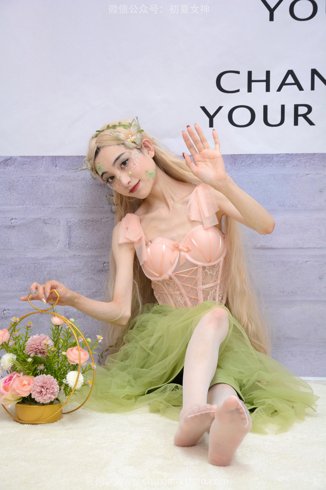 图片[71]-初夏女神 NO.240 柒柒 精灵之光[84P] – 速更版-美库