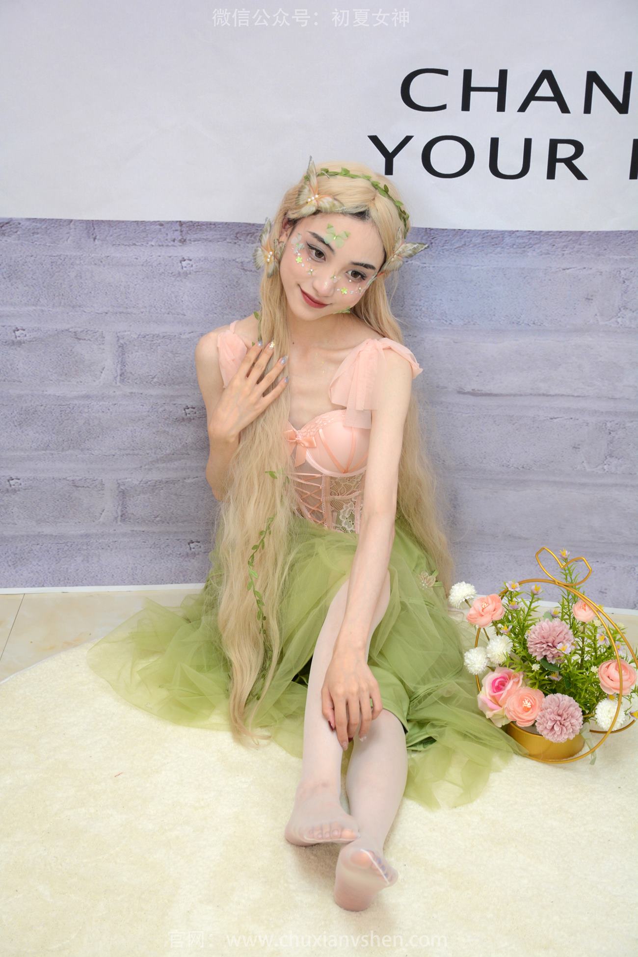 图片[73]-初夏女神 NO.240 柒柒 精灵之光[84P] – 速更版-美库