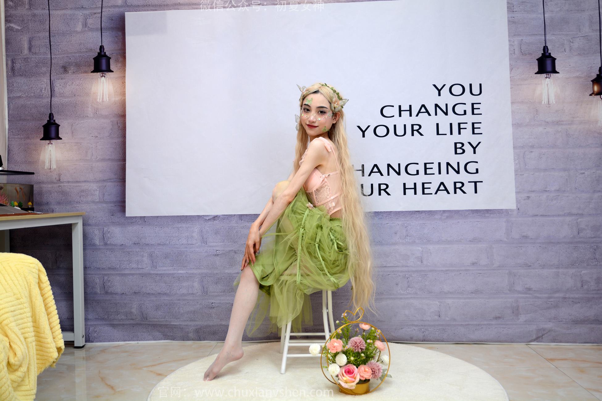 图片[77]-初夏女神 NO.240 柒柒 精灵之光[84P] – 速更版-美库