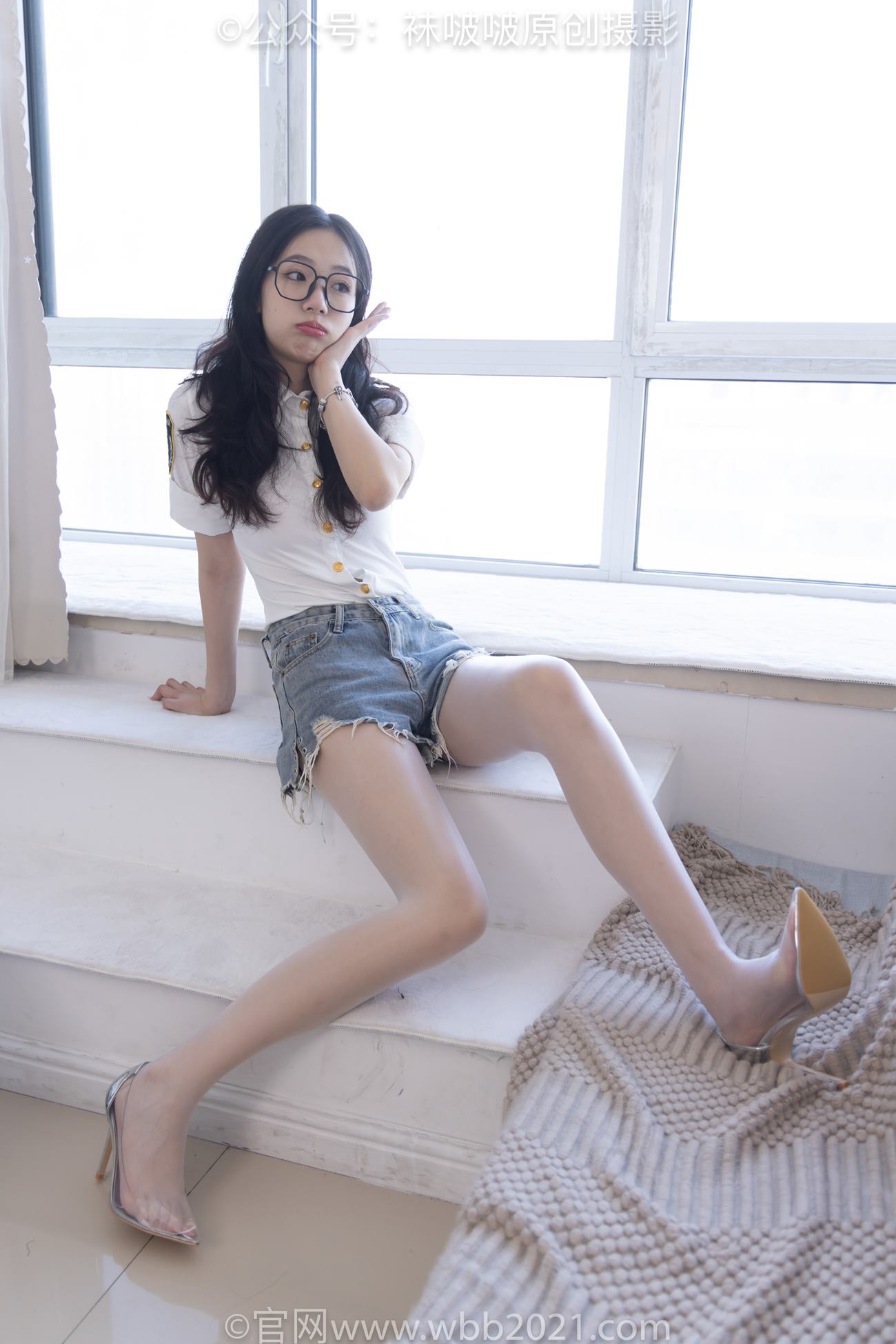 图片[62]-[BoBoSocks袜啵啵]NO.433 小甜豆-透明高跟、白丝、穿鞋往鞋里倒酸奶[114P] – 速更版-美库