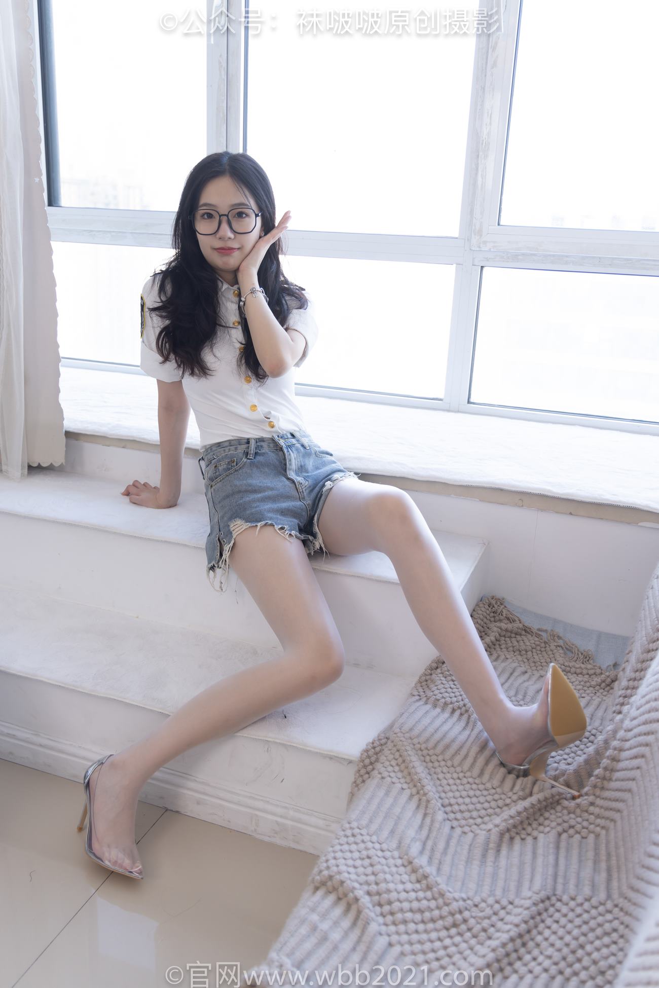 图片[63]-[BoBoSocks袜啵啵]NO.433 小甜豆-透明高跟、白丝、穿鞋往鞋里倒酸奶[114P] – 速更版-美库