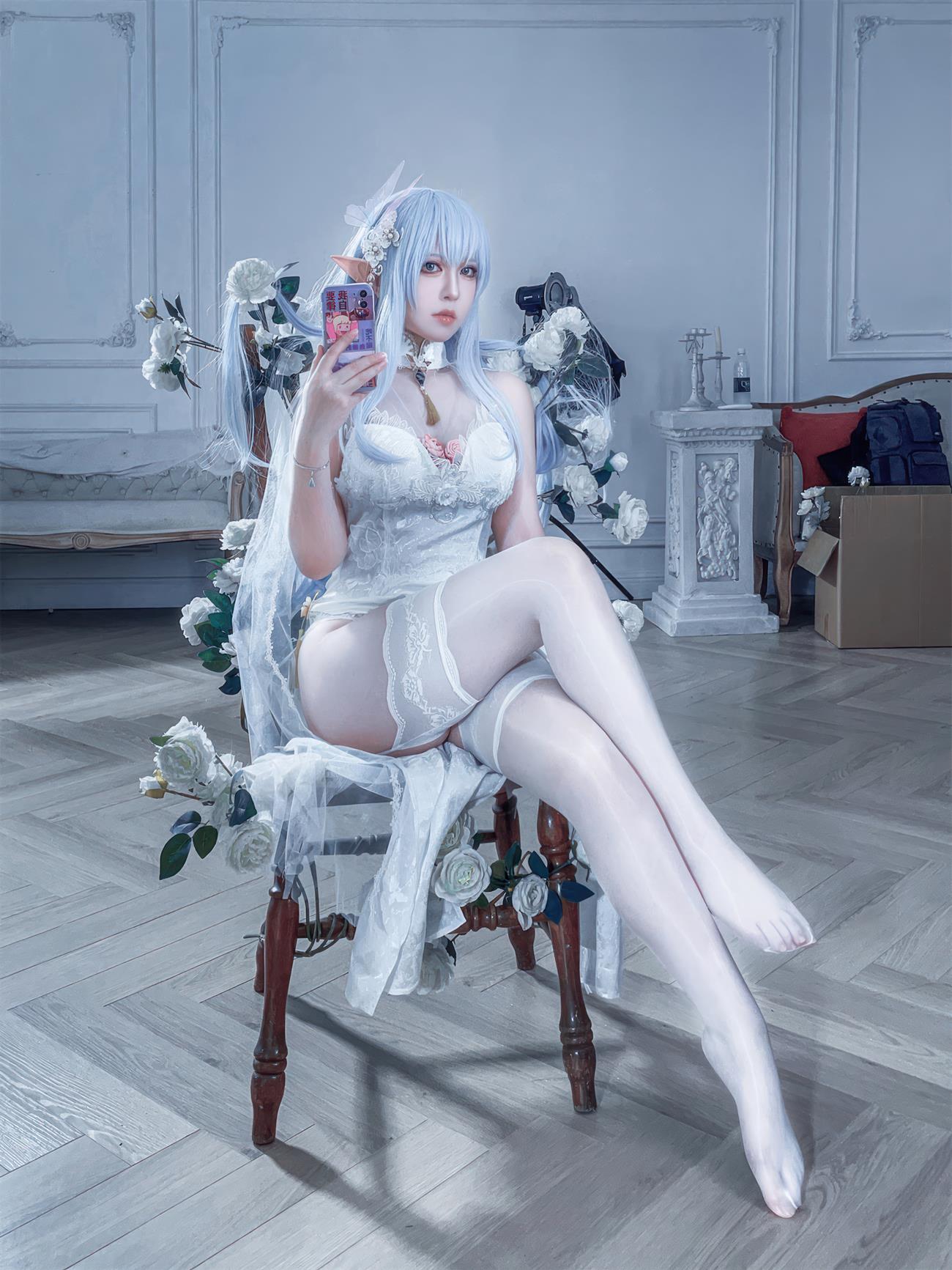 图片[28]-半半子 – 碧蓝航线 阿尔比恩旗袍[42P] – 速更版-美库