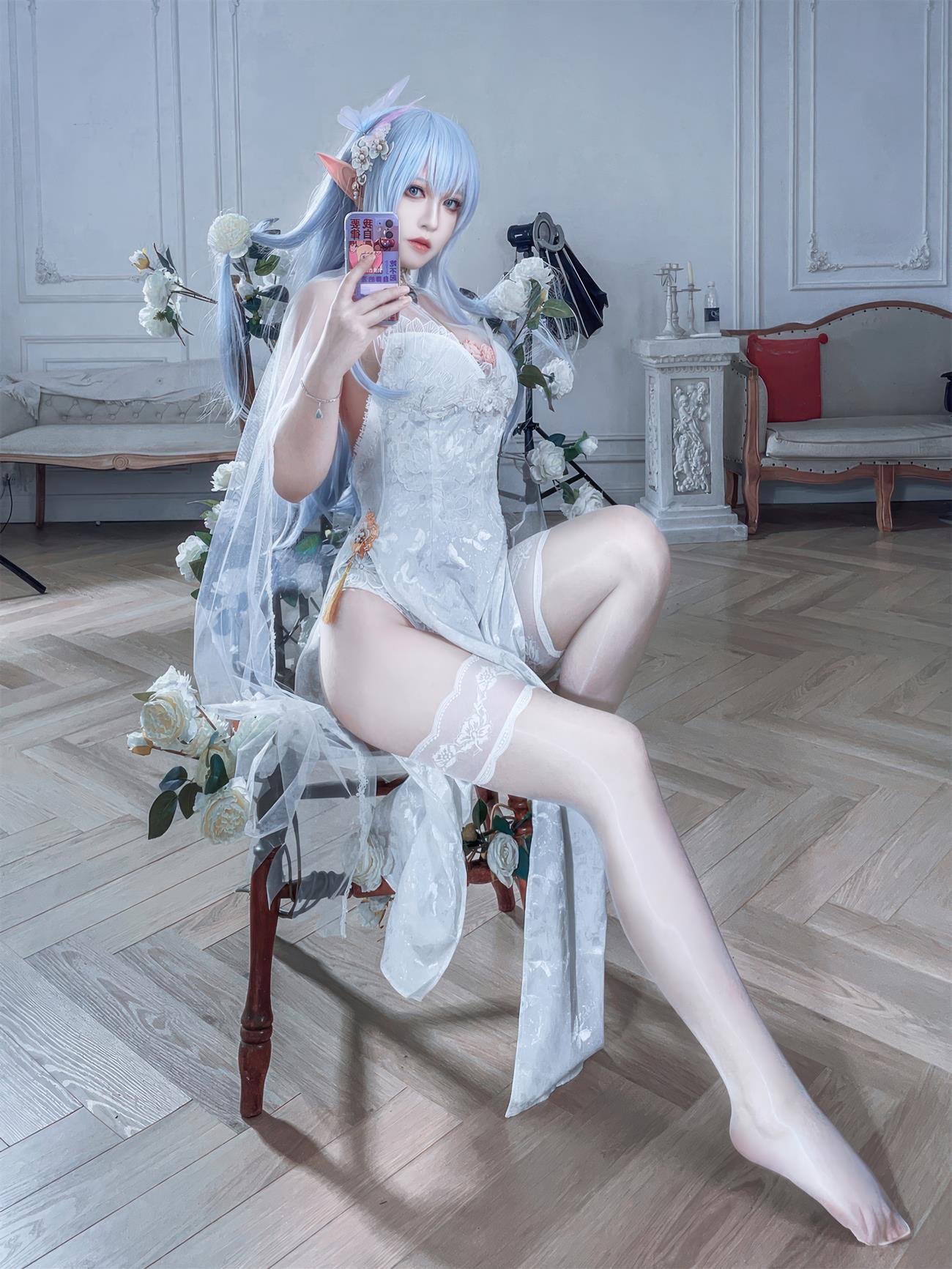 图片[31]-半半子 – 碧蓝航线 阿尔比恩旗袍[42P] – 速更版-美库