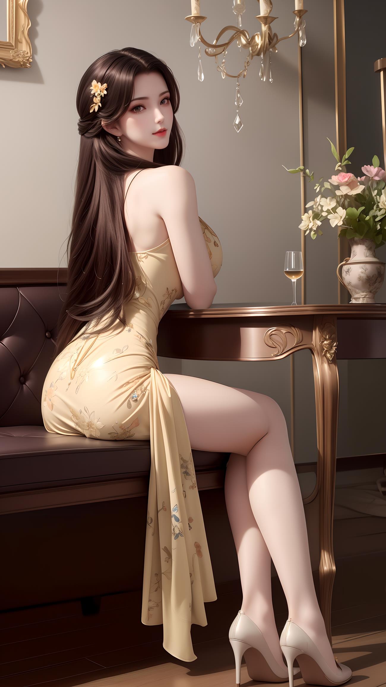 图片[11]-AI绘画 424 性感小M裙[88P] – 速更版-美库