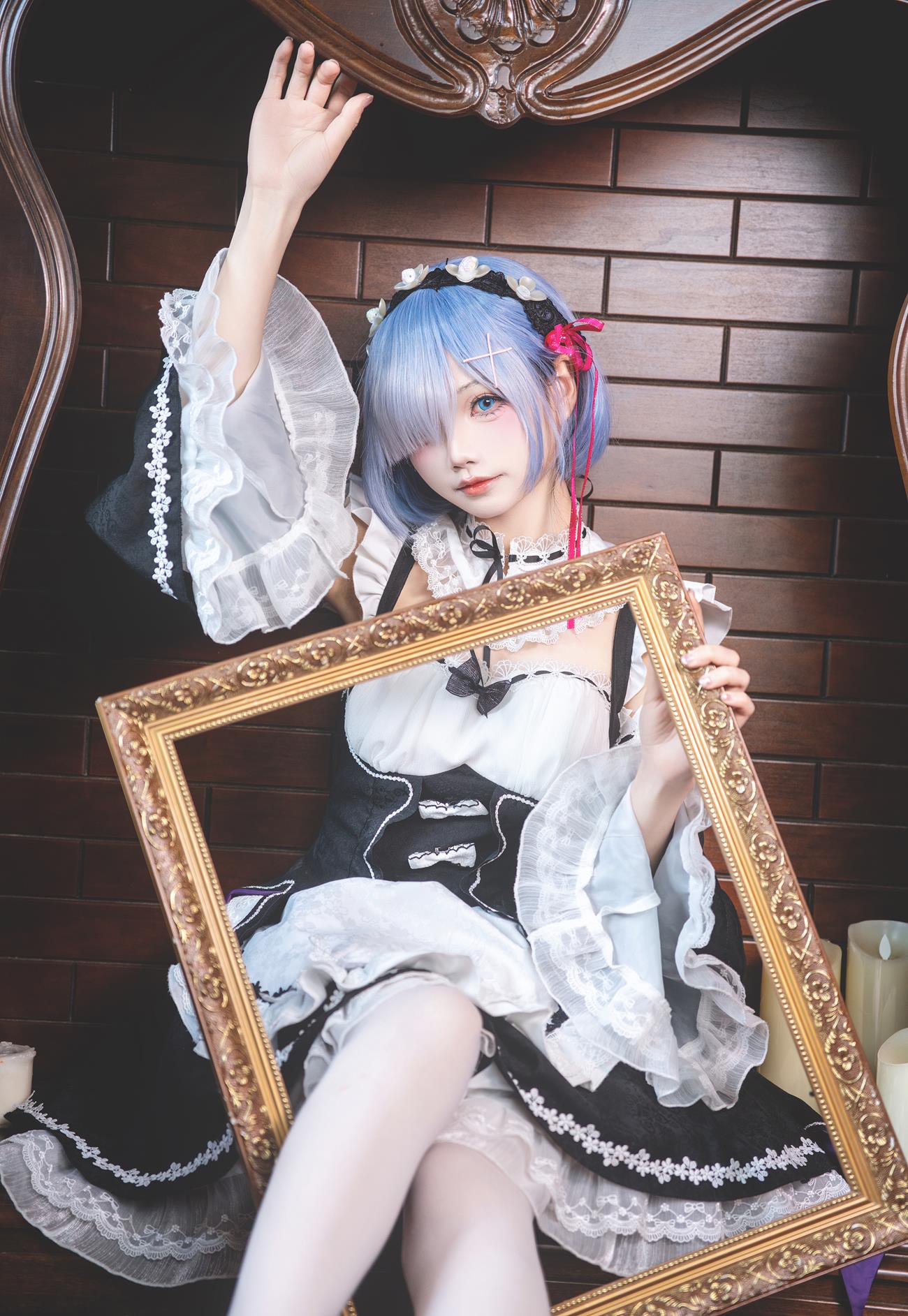 图片[14]-Shika小鹿鹿 – 蕾姆[18P] – 速更版-美库