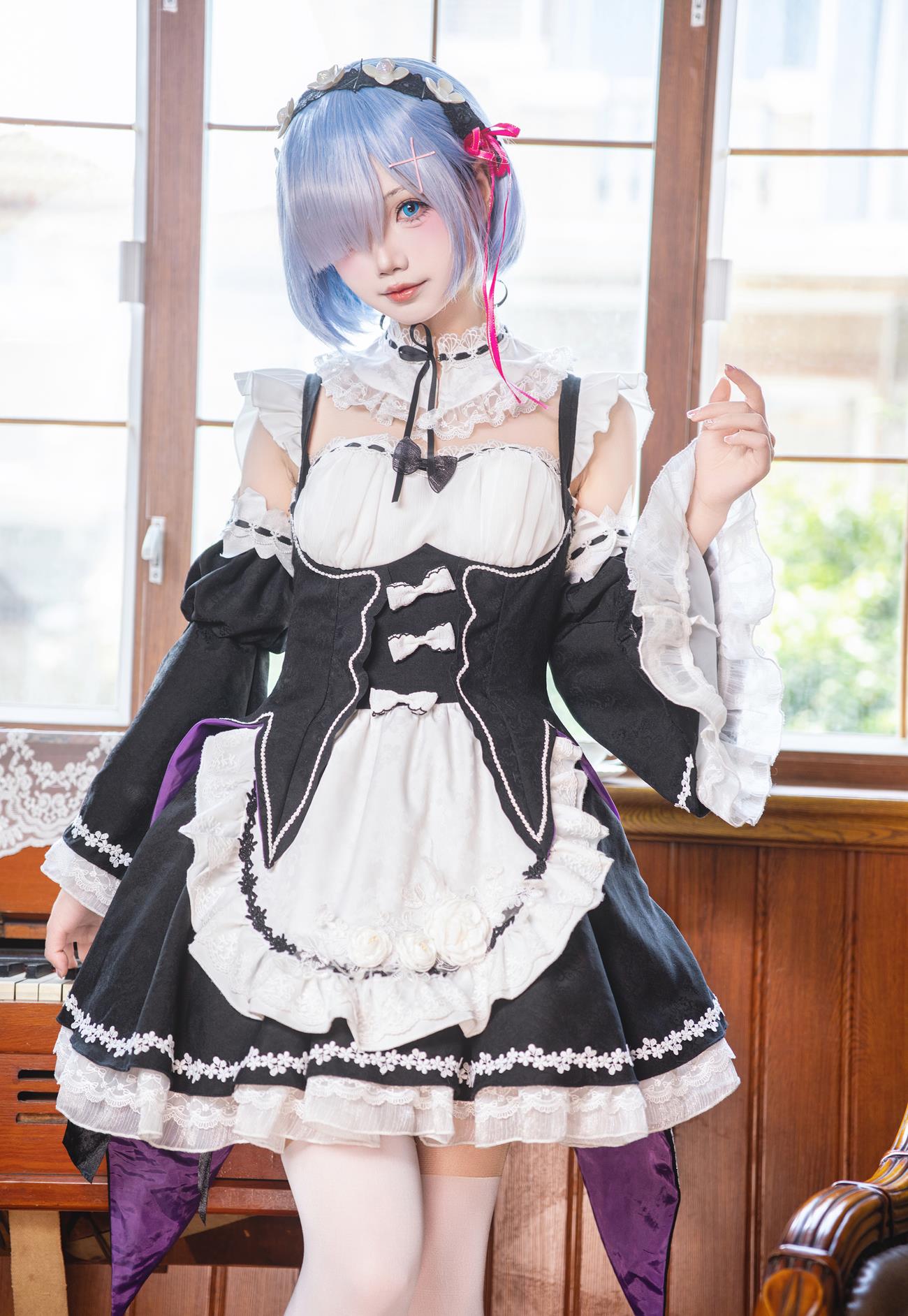 图片[15]-Shika小鹿鹿 – 蕾姆[18P] – 速更版-美库