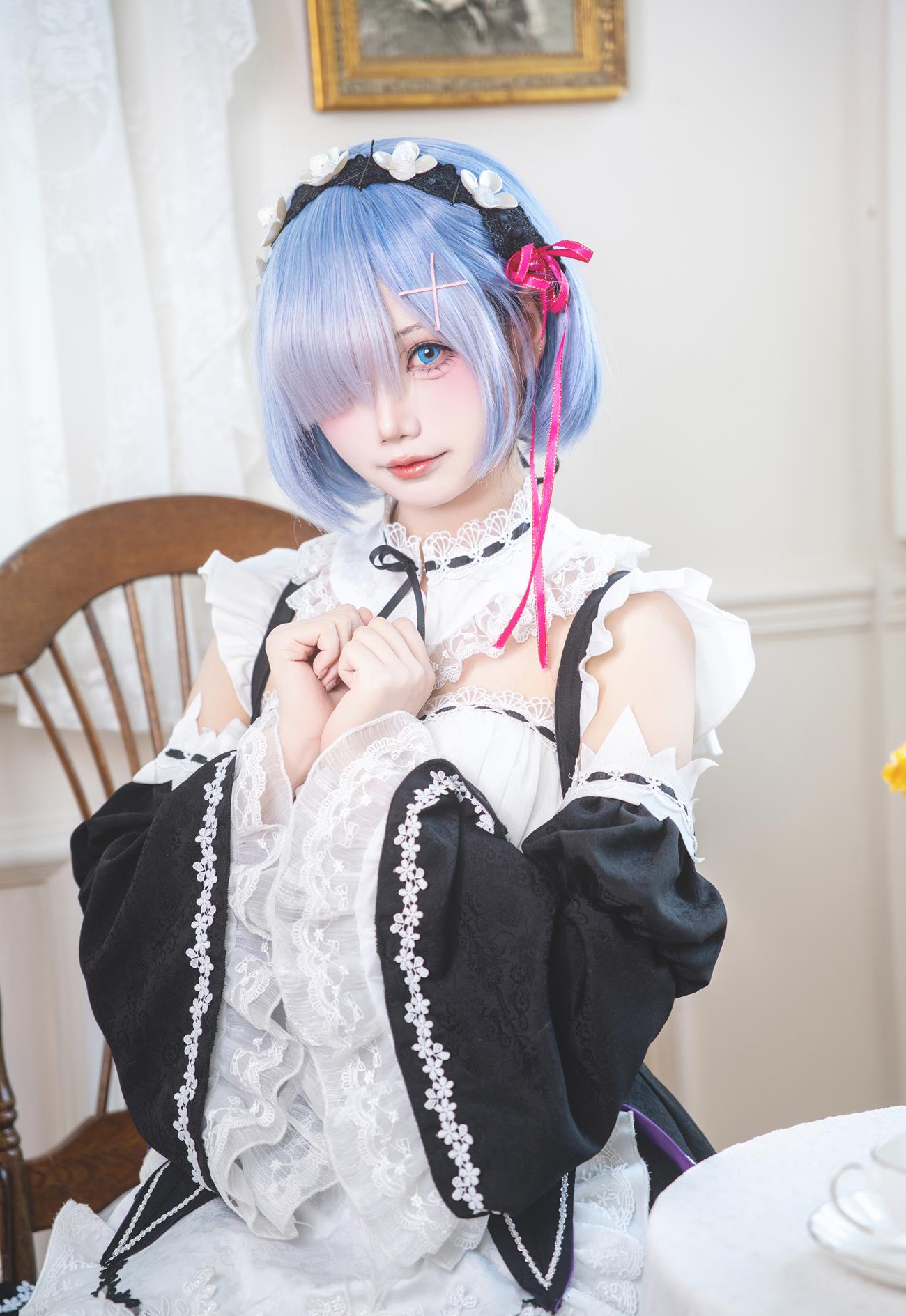 图片[16]-Shika小鹿鹿 – 蕾姆[18P] – 速更版-美库